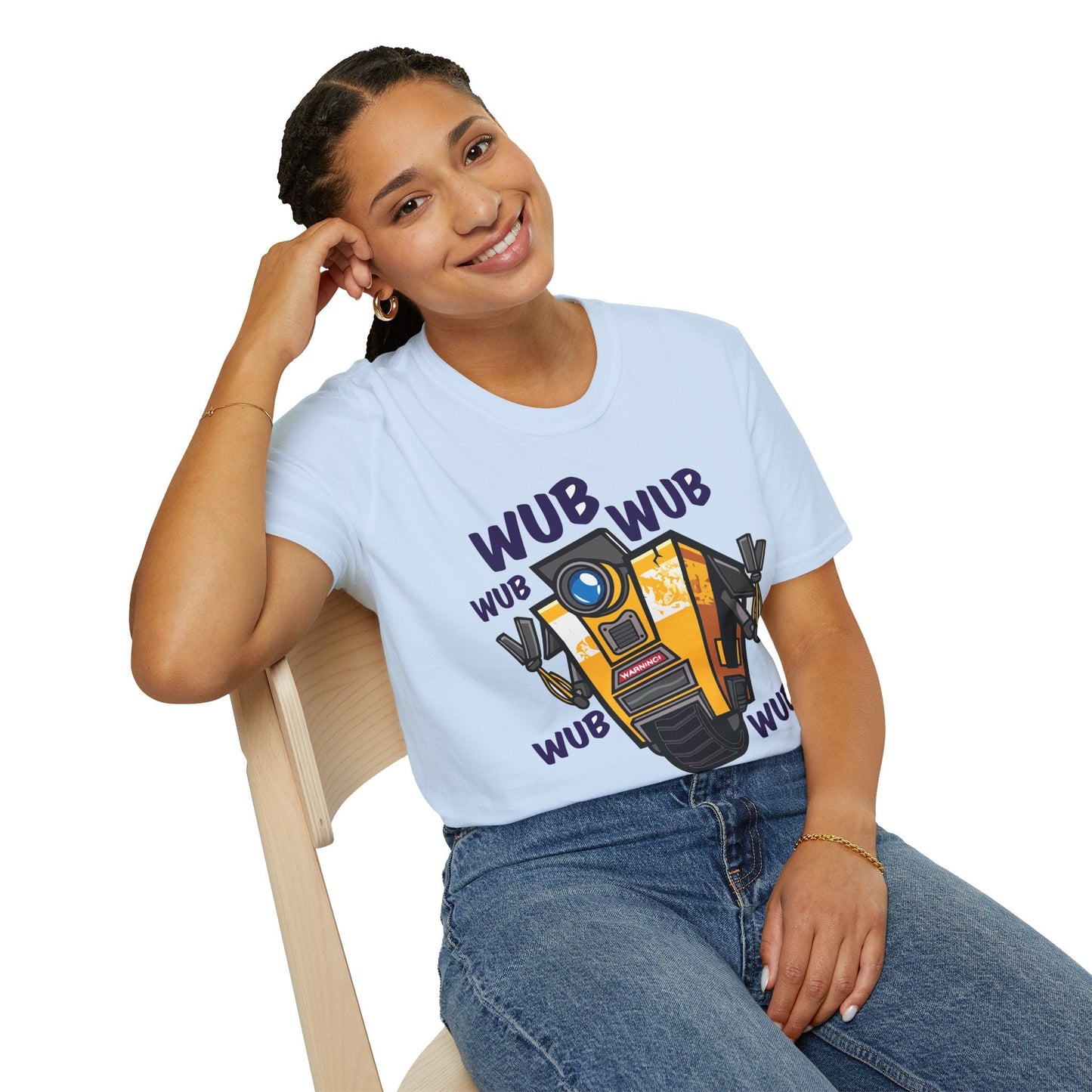 Cartoon T Shirt Animation Tee Funny Unisex Gildan Softstyle 64000 Ring Spun Cotton
