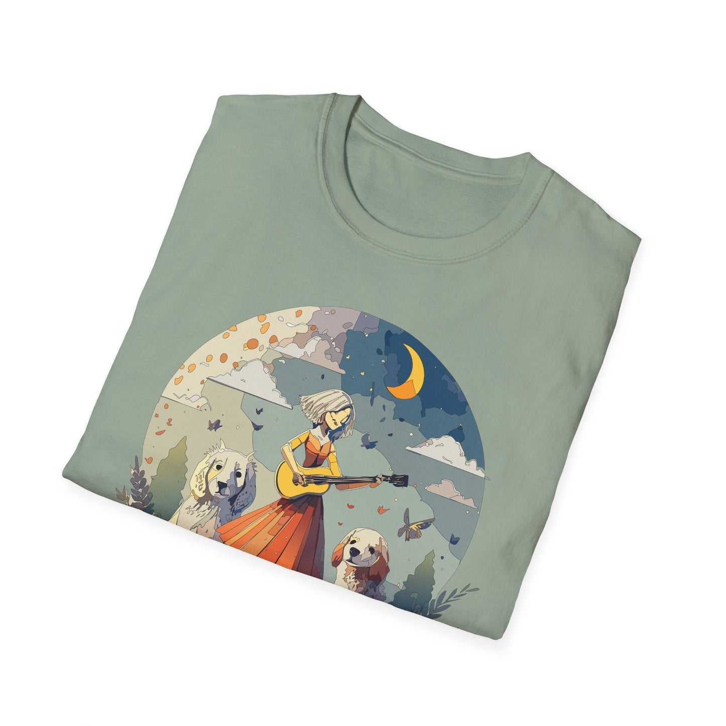 Womens Graphic T Shirts Art Design Tee Softstyle Gildan 64000 100 Percent Cotton