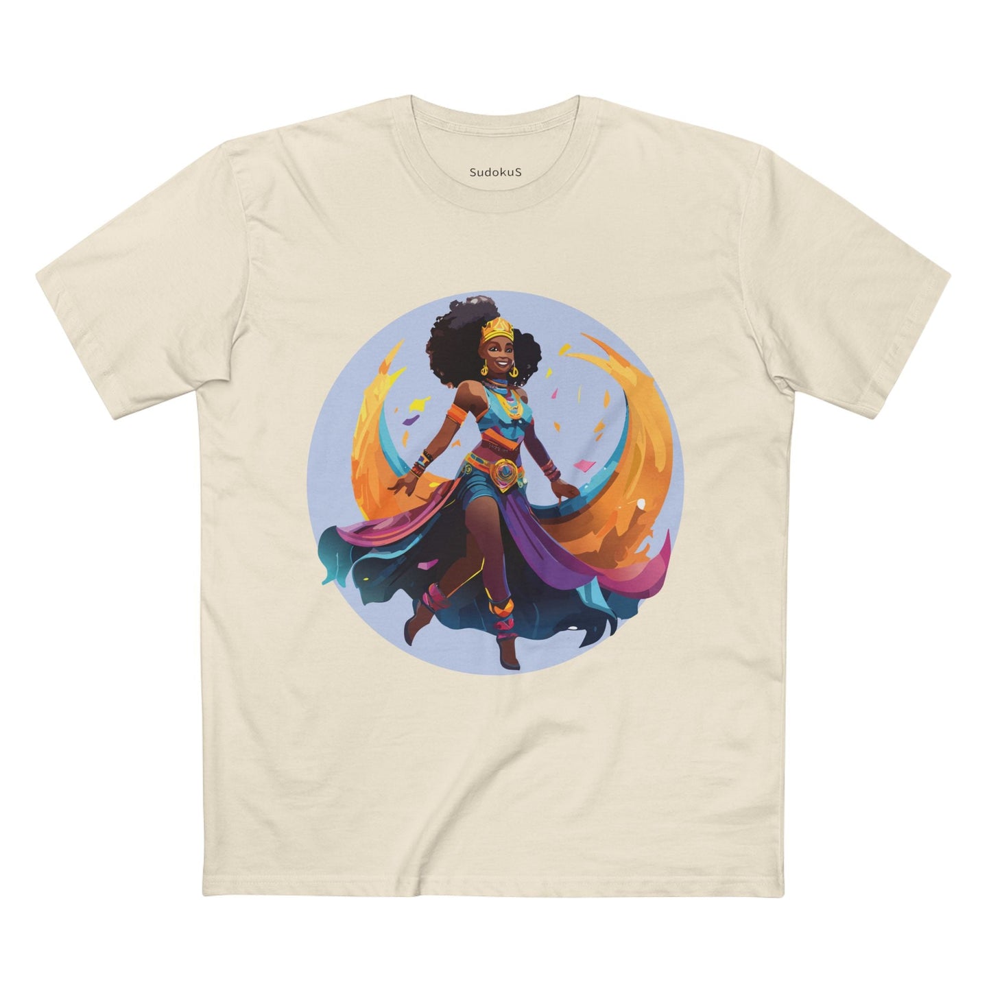 Dancer Graphic Unisex 100 Cotton Staple Tee 19