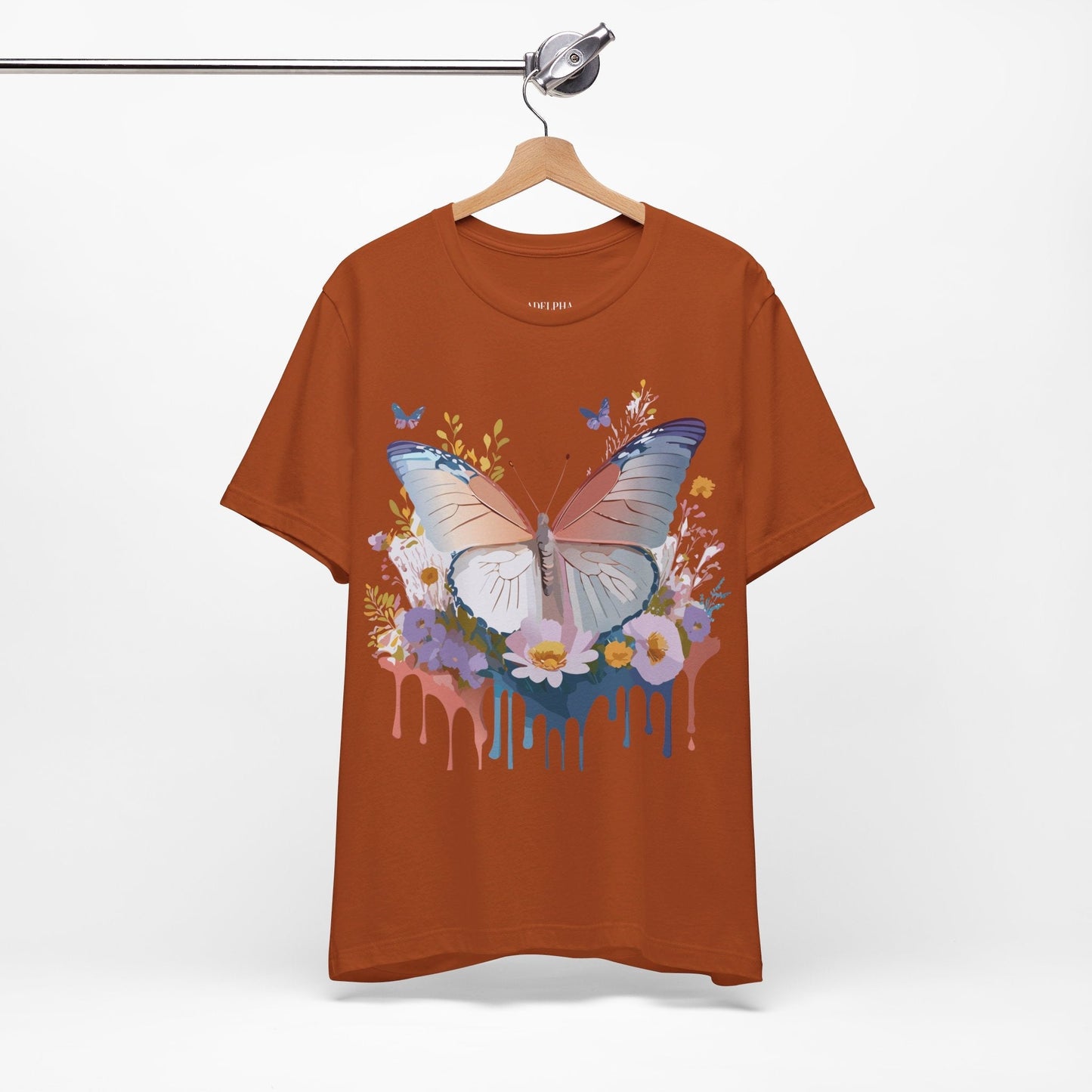 Adelpha Butterfly Graphic T Shirt Unisex Vintage Inspired Short Sleeve Tee