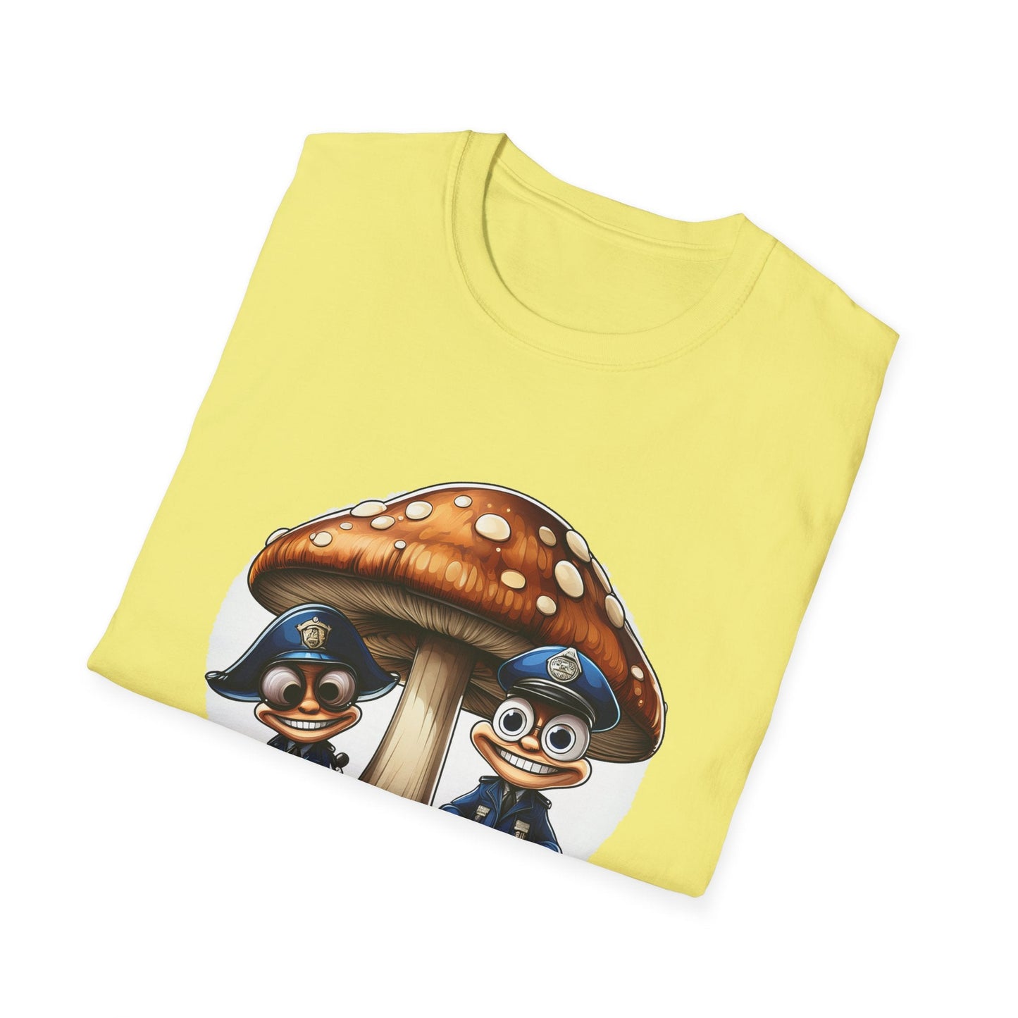 Mashroom Tee Shirt Unisex Funny Mashroom Design Shirt With Fungus Gildan Softstyle 64000