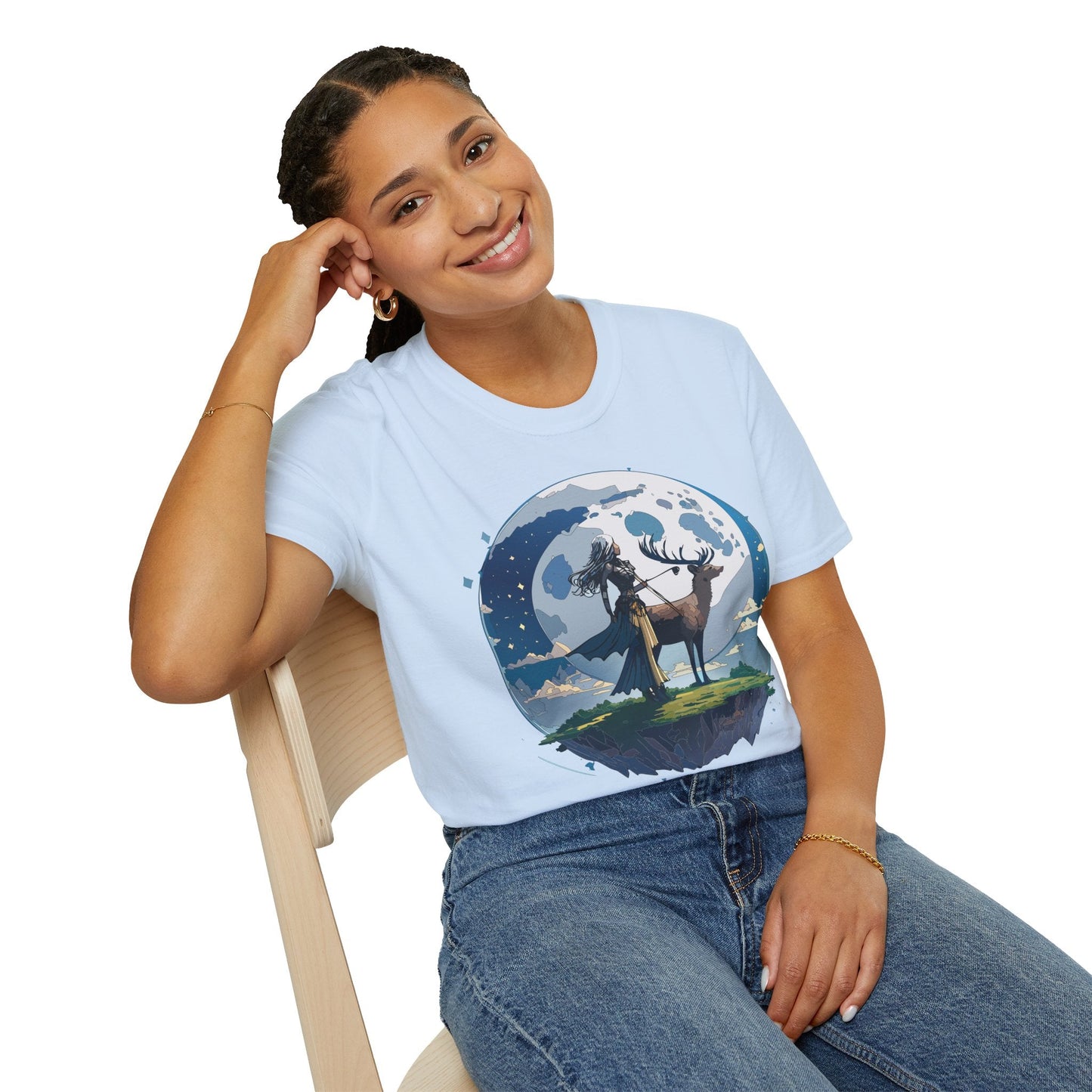 Women Graphic T Shirts Art Design Shirt Unisex Softstyle Gildan 64000 Tee Cotton Everyday Comfort