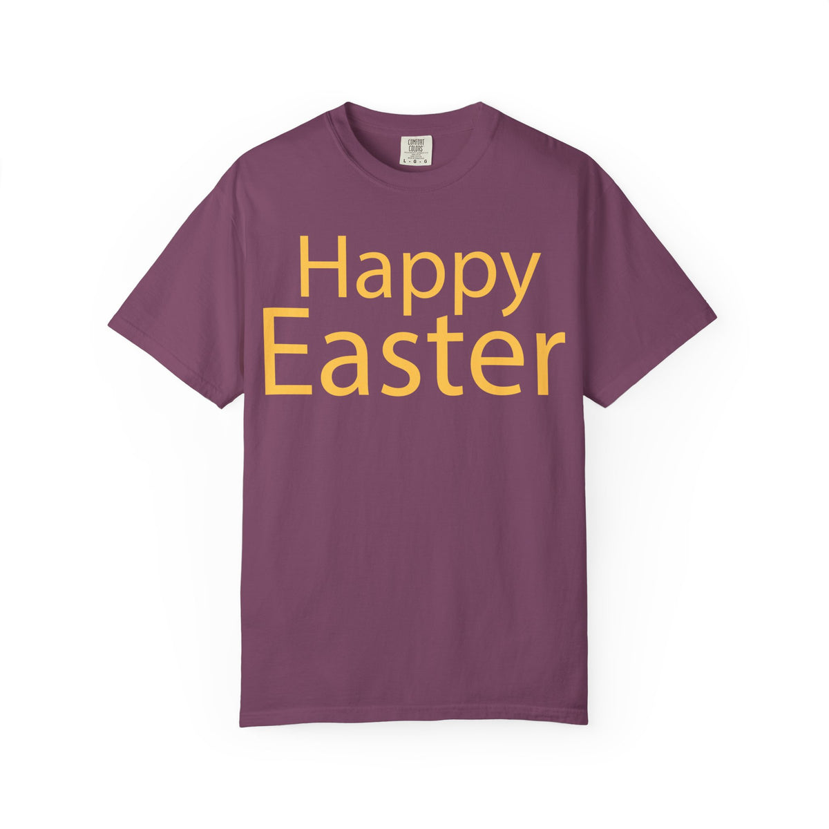 Happy Easter T-Shirt, Tee Shirt with Easter Signature, T Shirt with Easter Prints, Tee Shirt with Easter Design