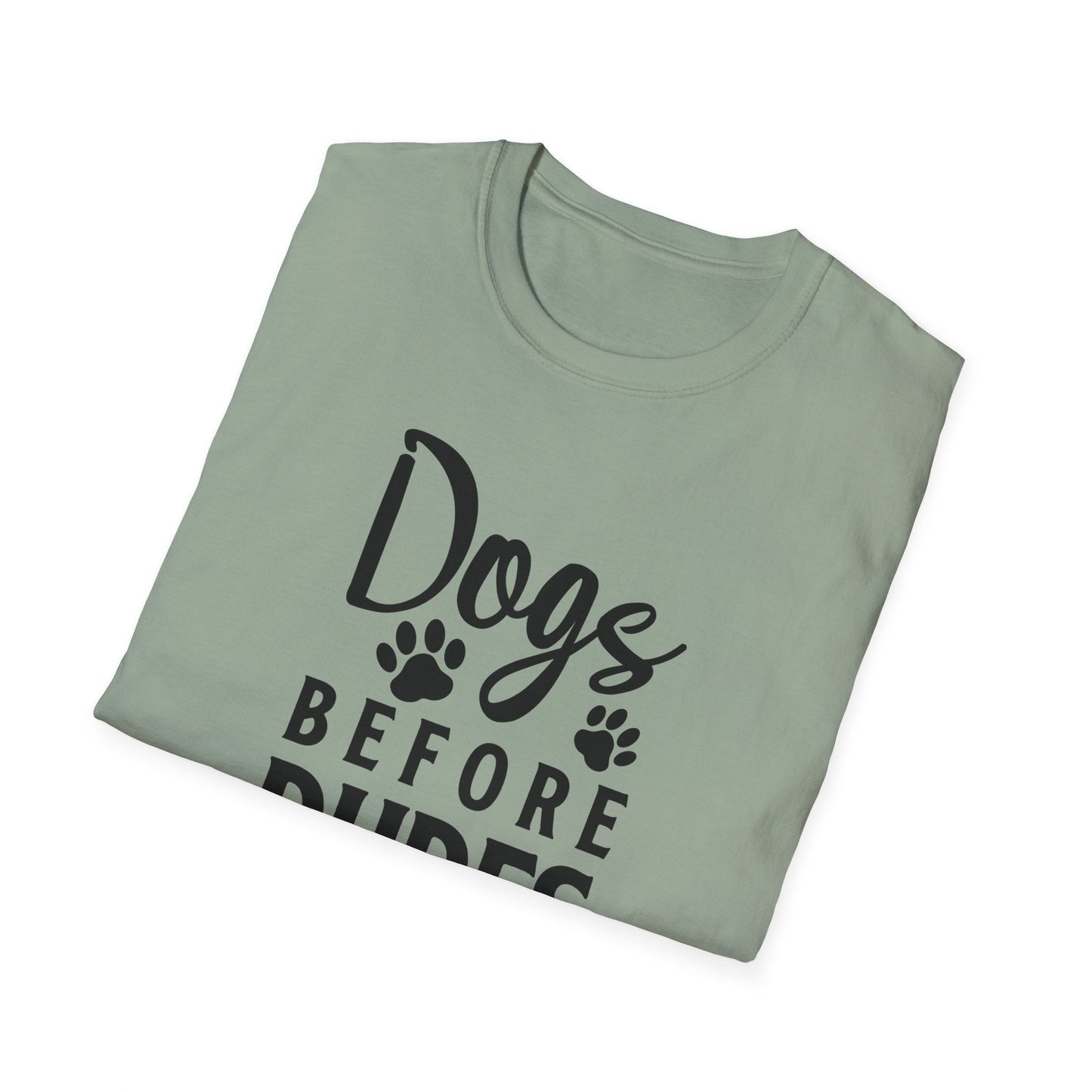 Dog Slogan T Shirts Funny Quotes Tee Unisex Softstyle Cotton Tee 100 Percent Ring Spun