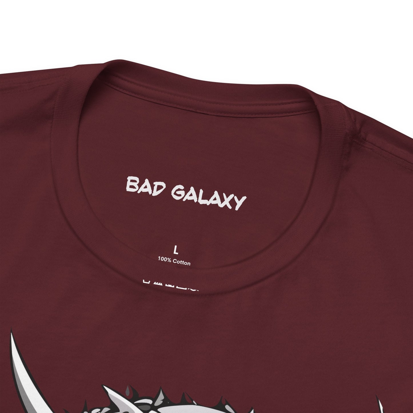 Alien Tee Shirt From Bad Galaxy 100 Percent Cotton Eco Friendly Inks Made In USA