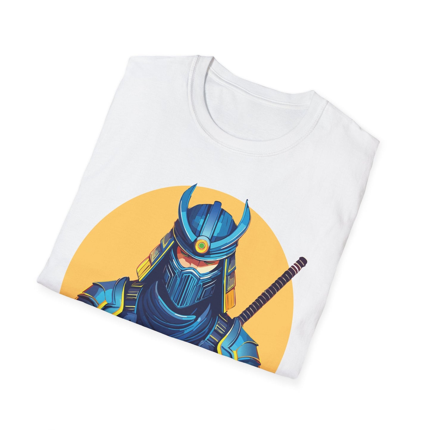Samurai Shirt Unisex Softstyle T Shirt 100 Percent Ring Spun Cotton Tee For Everyday Comfort