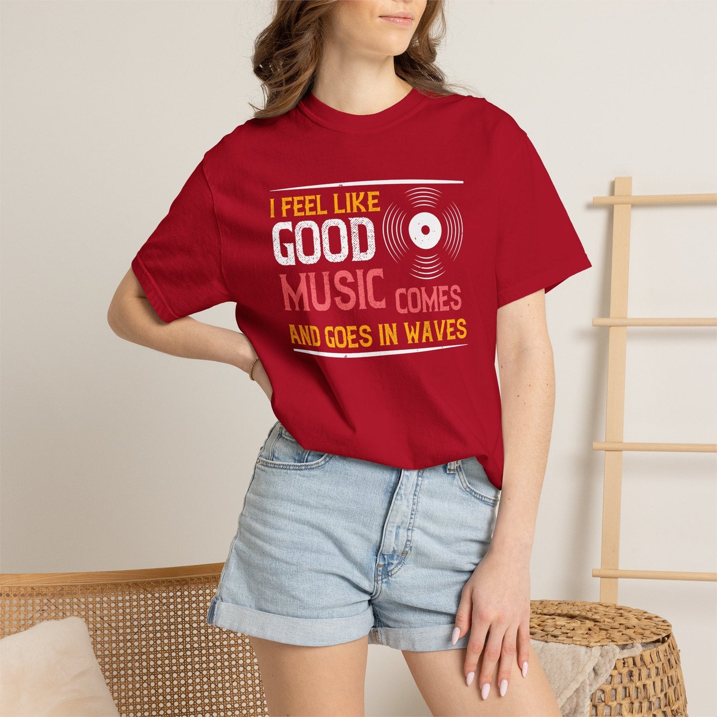 Music Graphic Design Unisex Cotton T-shirt m8