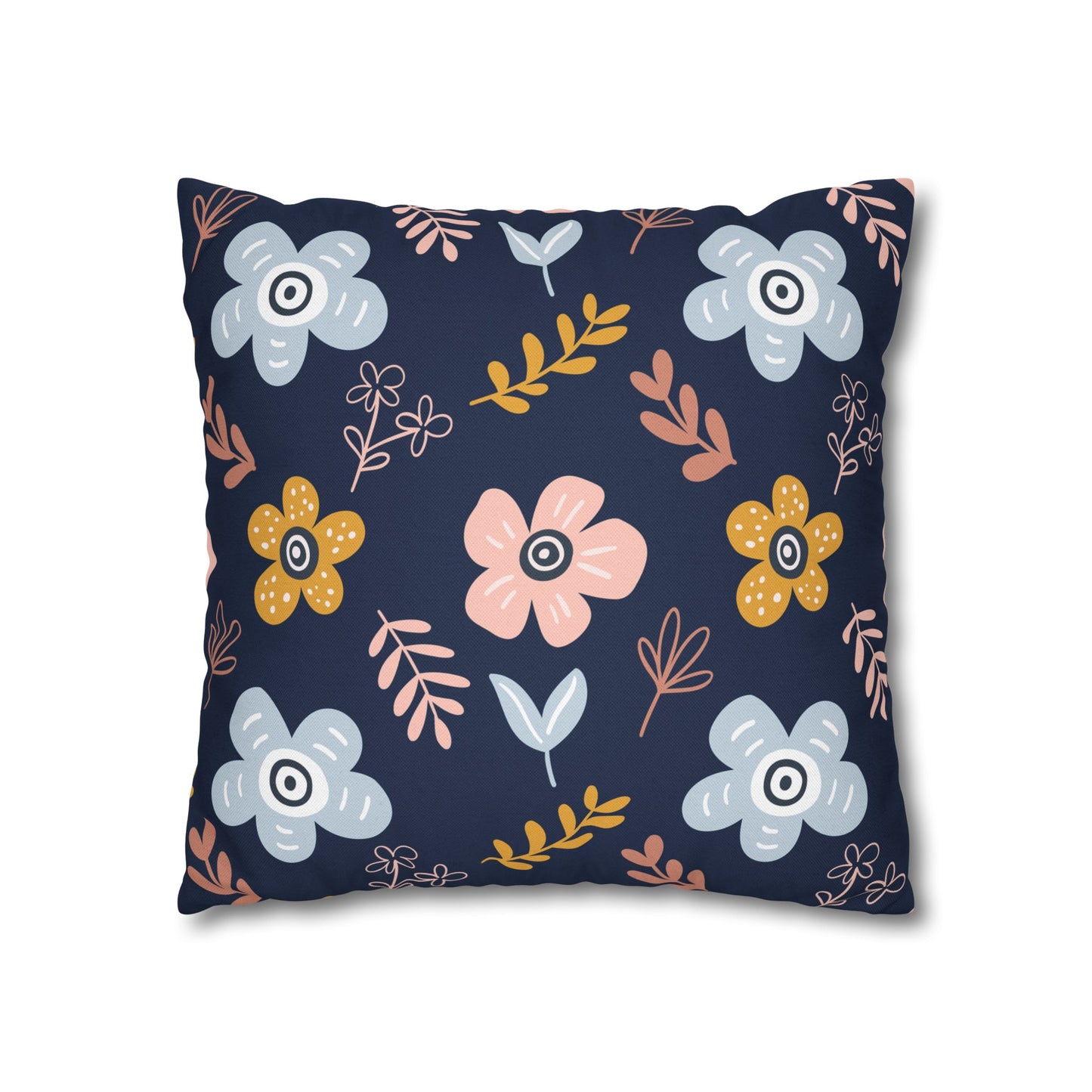 Floral Poly Pillowcase