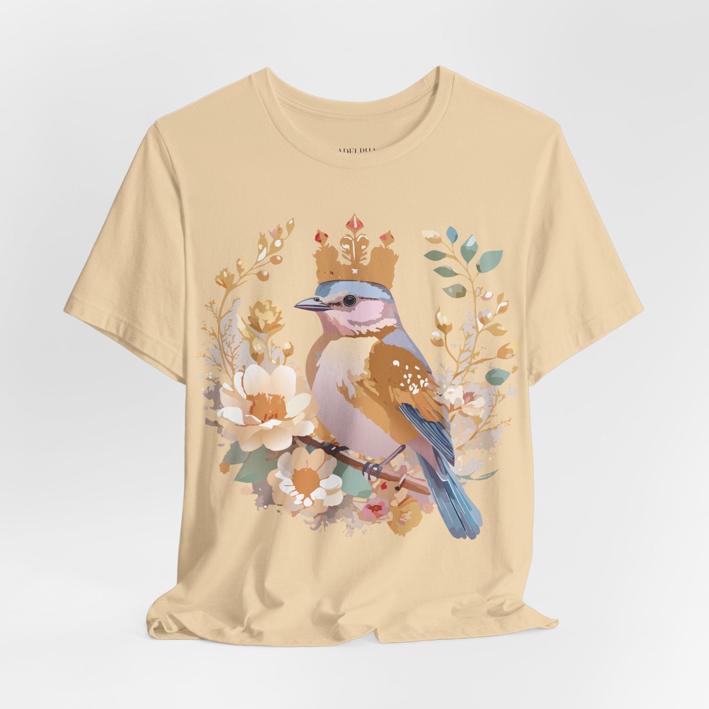 Medallion Graphic Unisex 100 Cotton Vintage Animal Medal Artwork Tee 19
