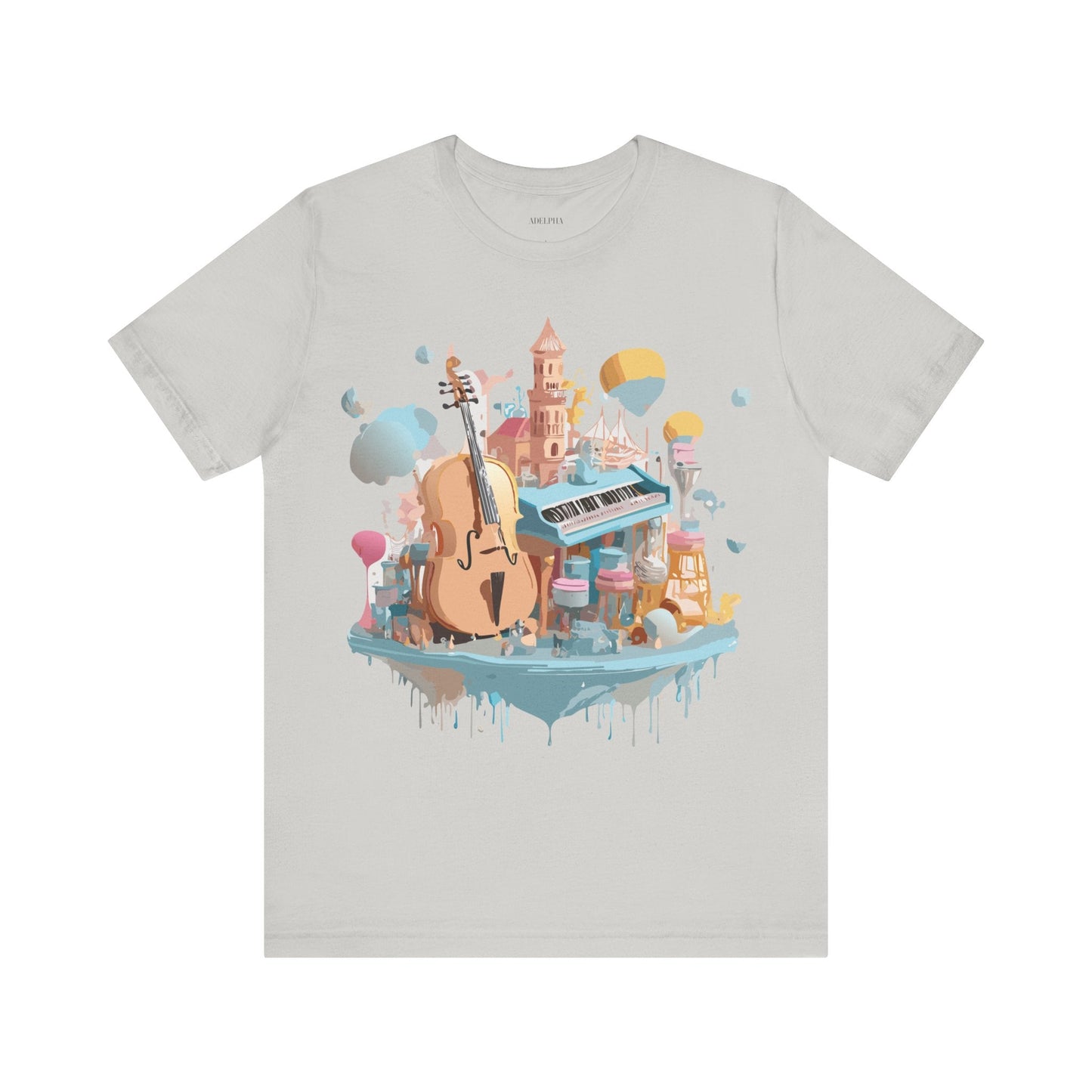 Adelpha Graphic Tee Unisex Short Sleeve Art Design Shirt Vintage Inspired Artwork Premium Quality