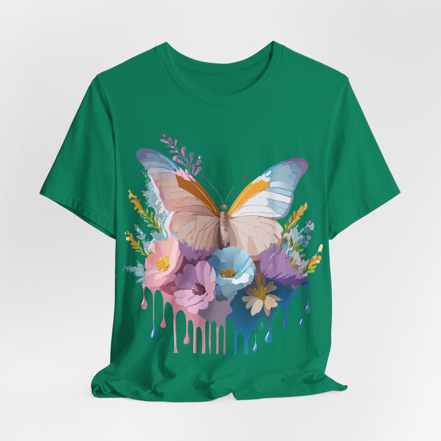 Butterfly Graphic T Shirt Unisex Adelpha Vintage Art Design Tee