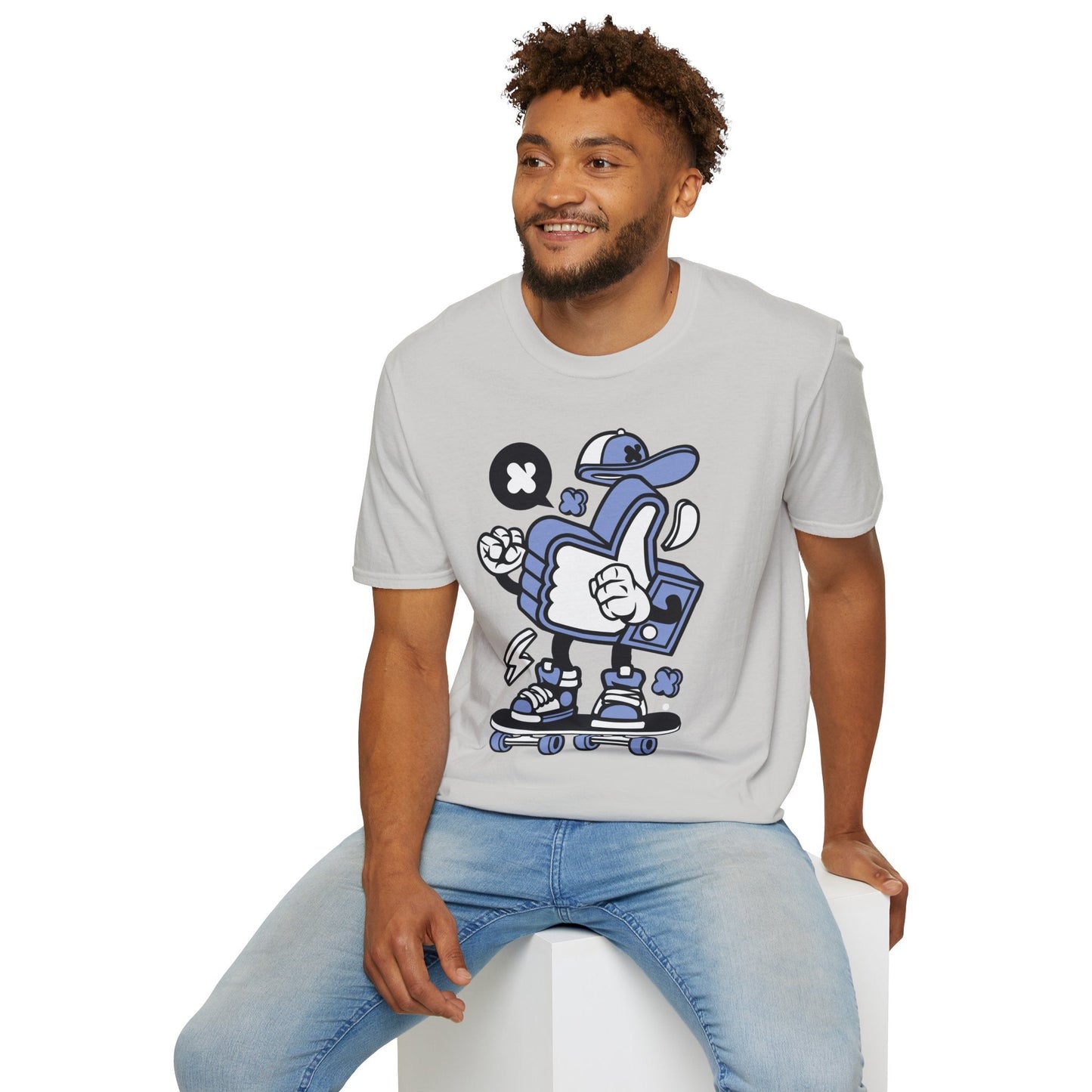 Cartoon T Shirt Animation Tee Funny Graphic Tee For Unisex Gildan Softstyle 64000 Cotton