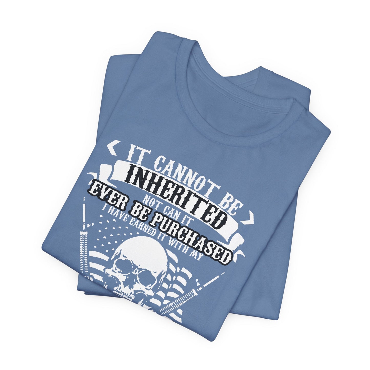Army Veteran Patriotic Graphic Design Unisex Cotton T-Shirt v54