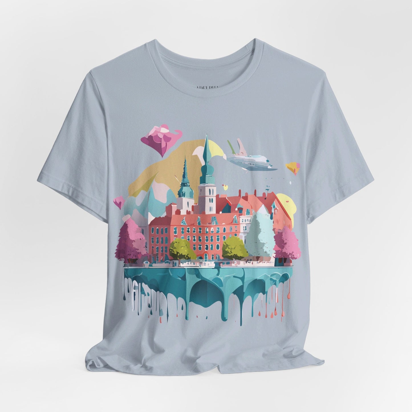 Germany Tourist Shirt Unisex Graphic Tee Vintage Inspired Art By Adelpha Premium Design