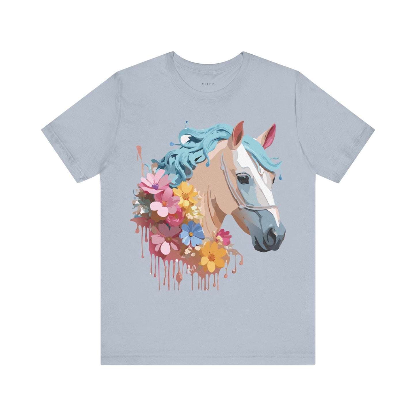 Horse Graphic Unisex 100 Cotton Vintage Animal Art T-Shirt 17