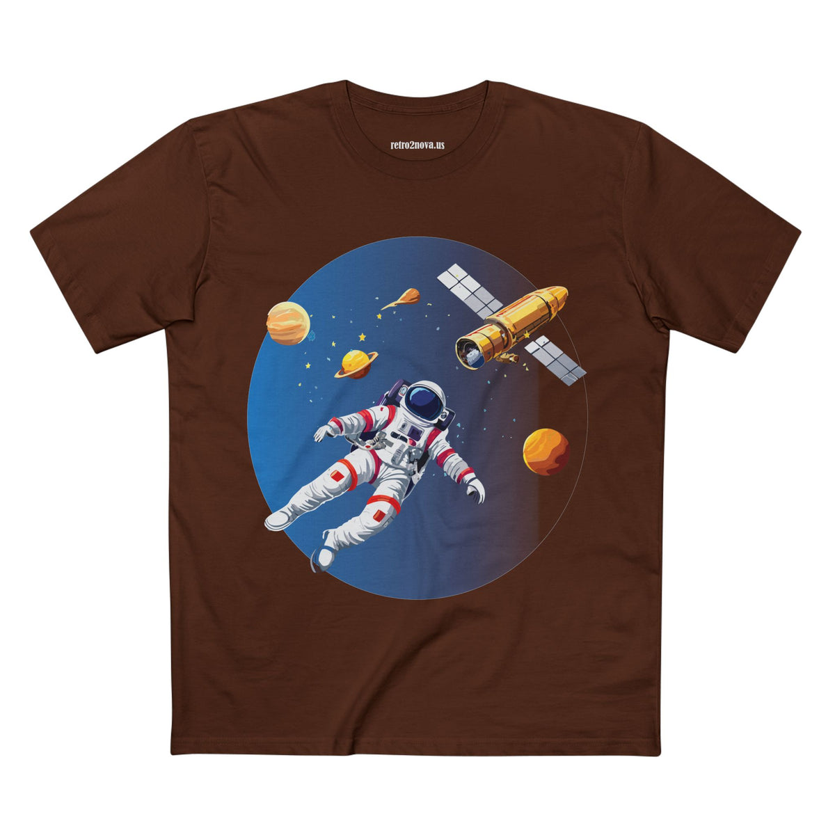 Cosmos Astronaut Graphic Tee Staple Unisex 100 Cotton Tee Shirt - CS-20