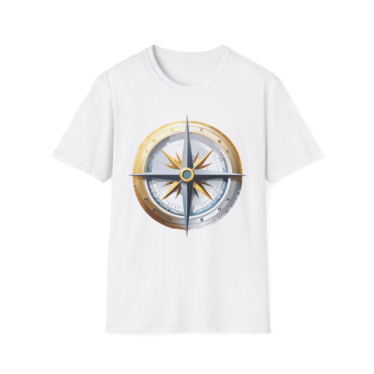 Compass Navigator Graphic Tee Unisex 100 Cotton 13