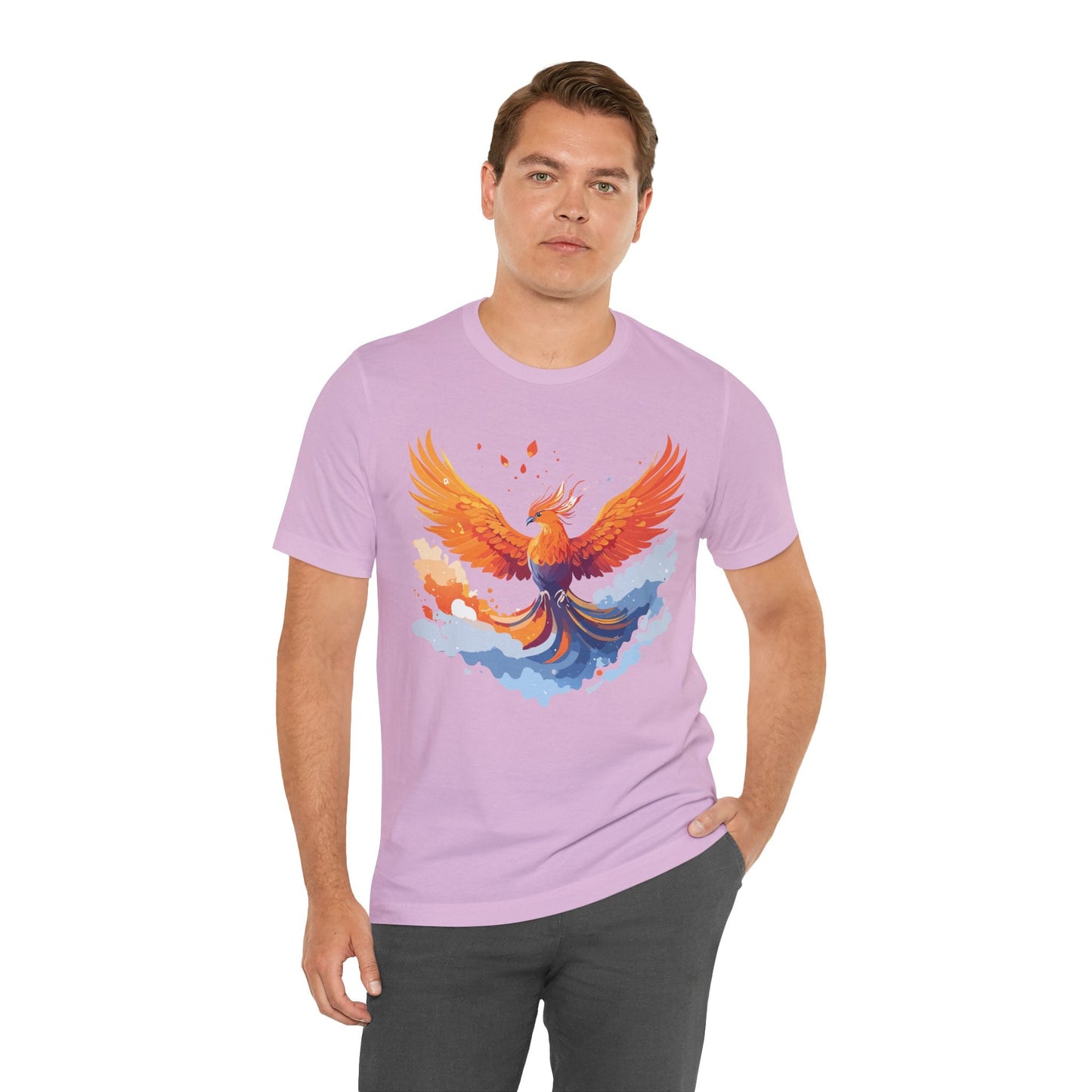Unisex Animal Shirt With Art Design Graphic Tee Wild Animals Shirt For Everyday Wear