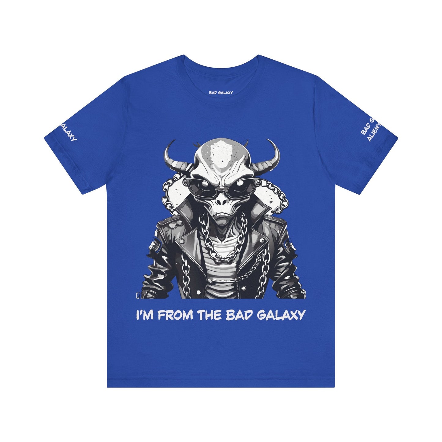 Alien Tee Shirt From Bad Galaxy 100 Cotton Made To Order With Eco Friendly Inks Free Shipping