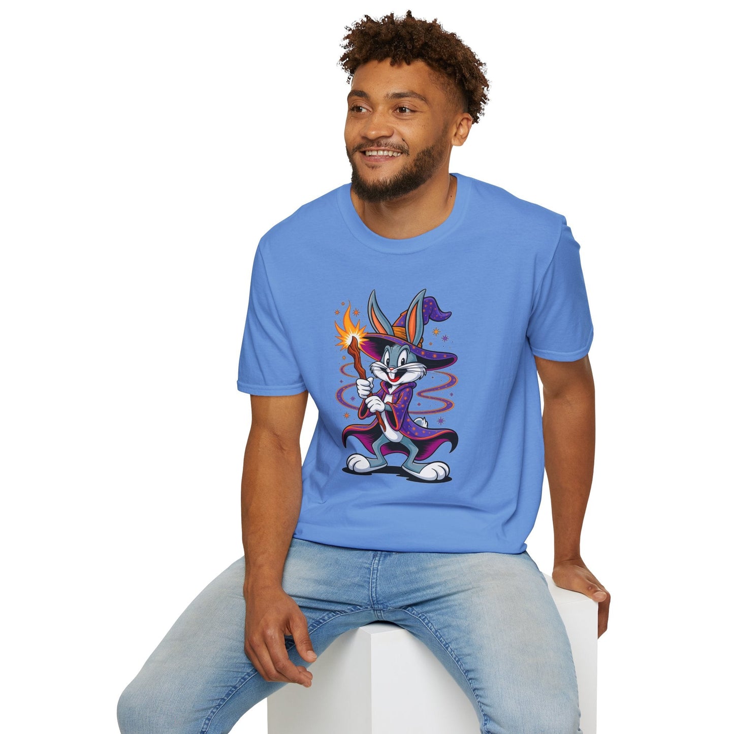 Bugs Bunny T Shirt Unisex Softstyle Gildan 64000 Cartoon Tee With Classic Design Art