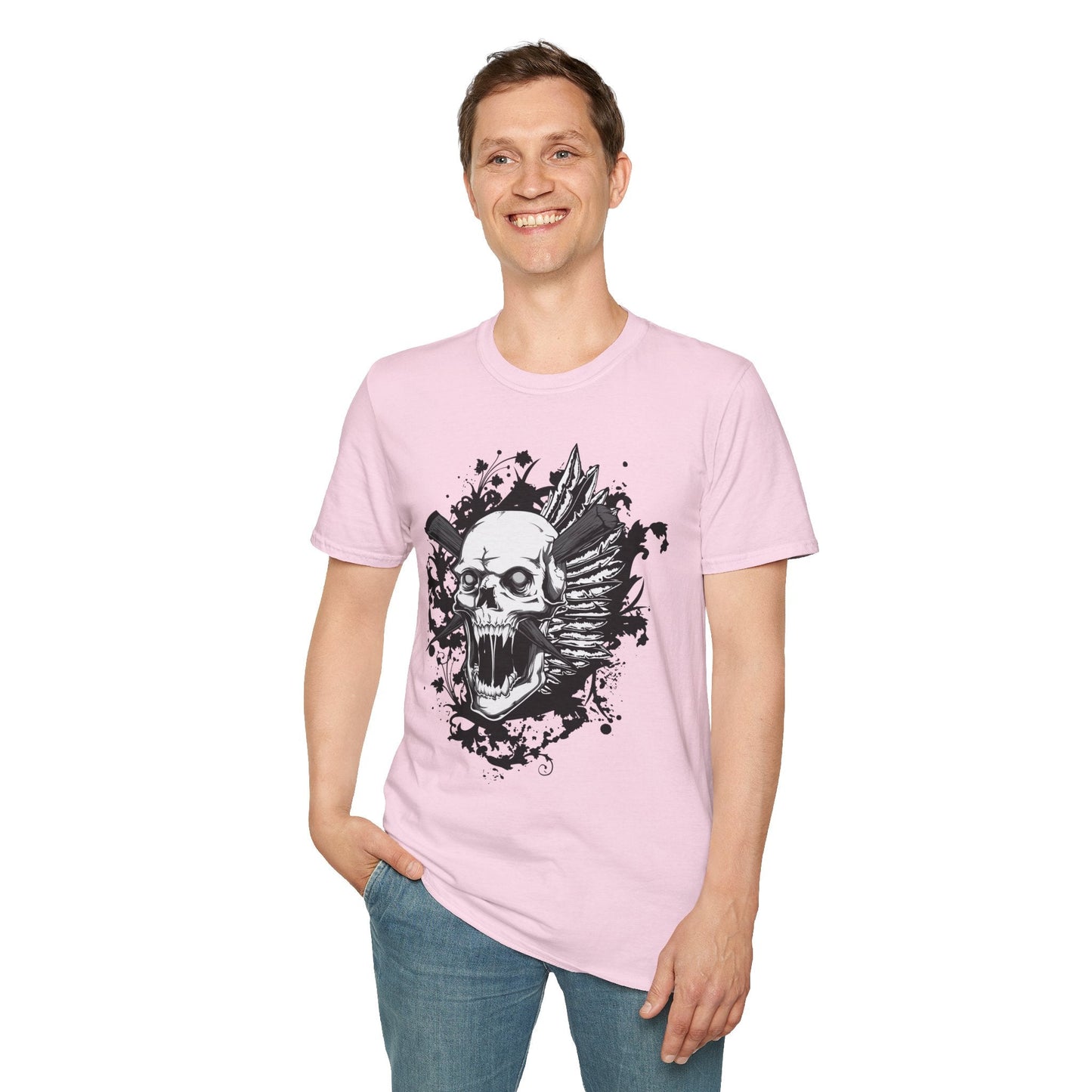 Art Design Graphic Tee Shirt Unisex Softstyle Gildan 64000 100 Percent Ring Spun Cotton
