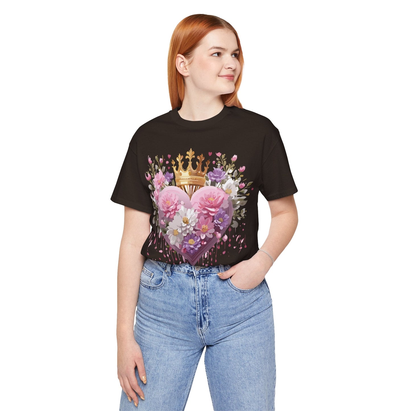 Valentine Graphic T Shirt Unisex Jersey Short Sleeve Adelpha Art Design Tee Vintage Inspired