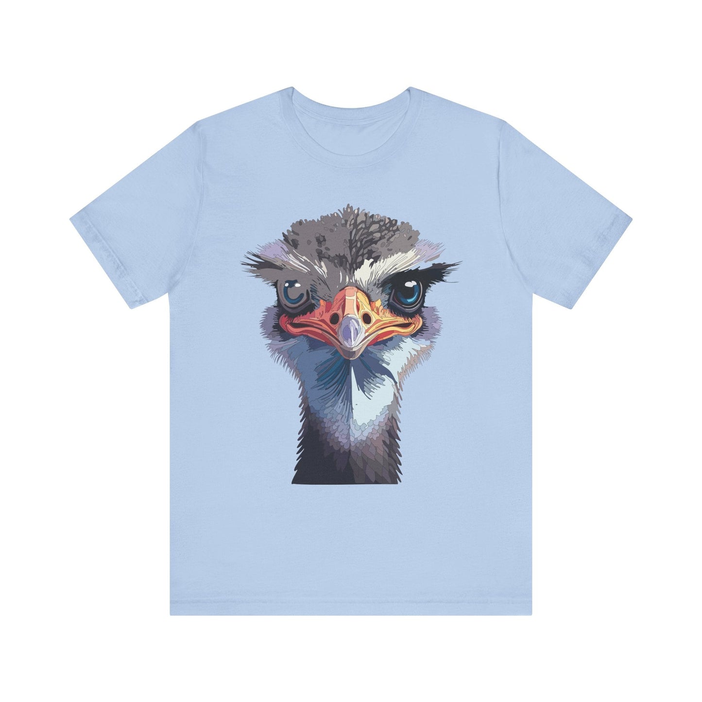 Unisex Animal Tee Shirt With Art Design Wild Animals Shirt Gildan Softstyle 64000