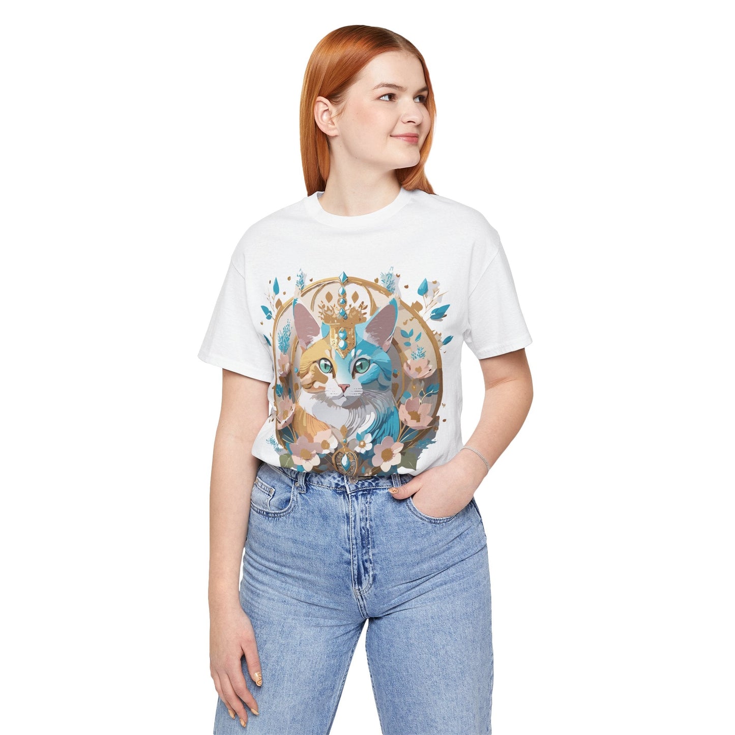 Adelpha Medallion Graphic Tee Unisex Short Sleeve Vintage Inspired Original Art Design