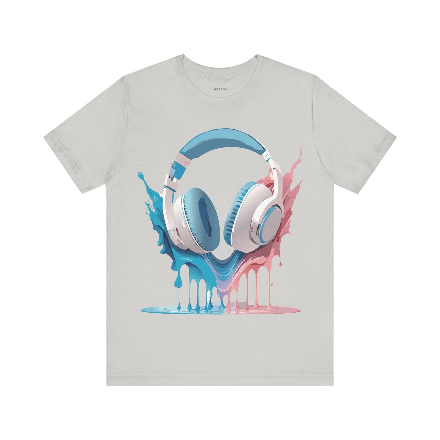 Music Graphic Unisex 100 Cotton Vintage Art with Musical Elements Tee 92