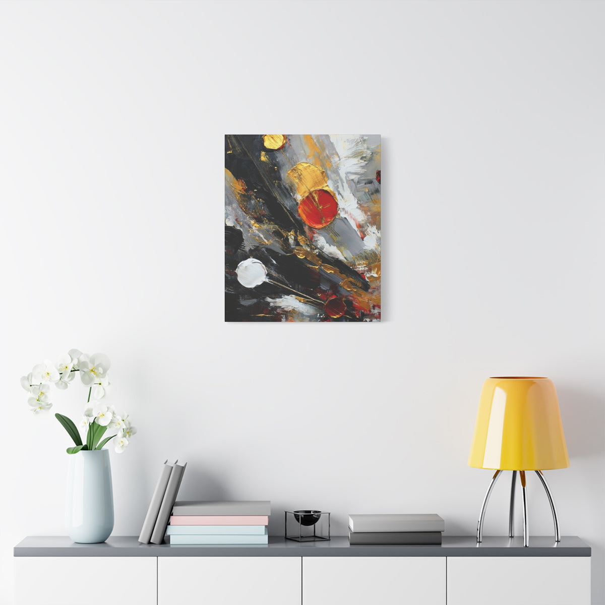 Abstract Oil Painting Print Canvas 20x24,20x30,24x30 24x32,24x36,30x40 32x48,36x48,40x60 Pine-Wood Inner Frame ABS-67