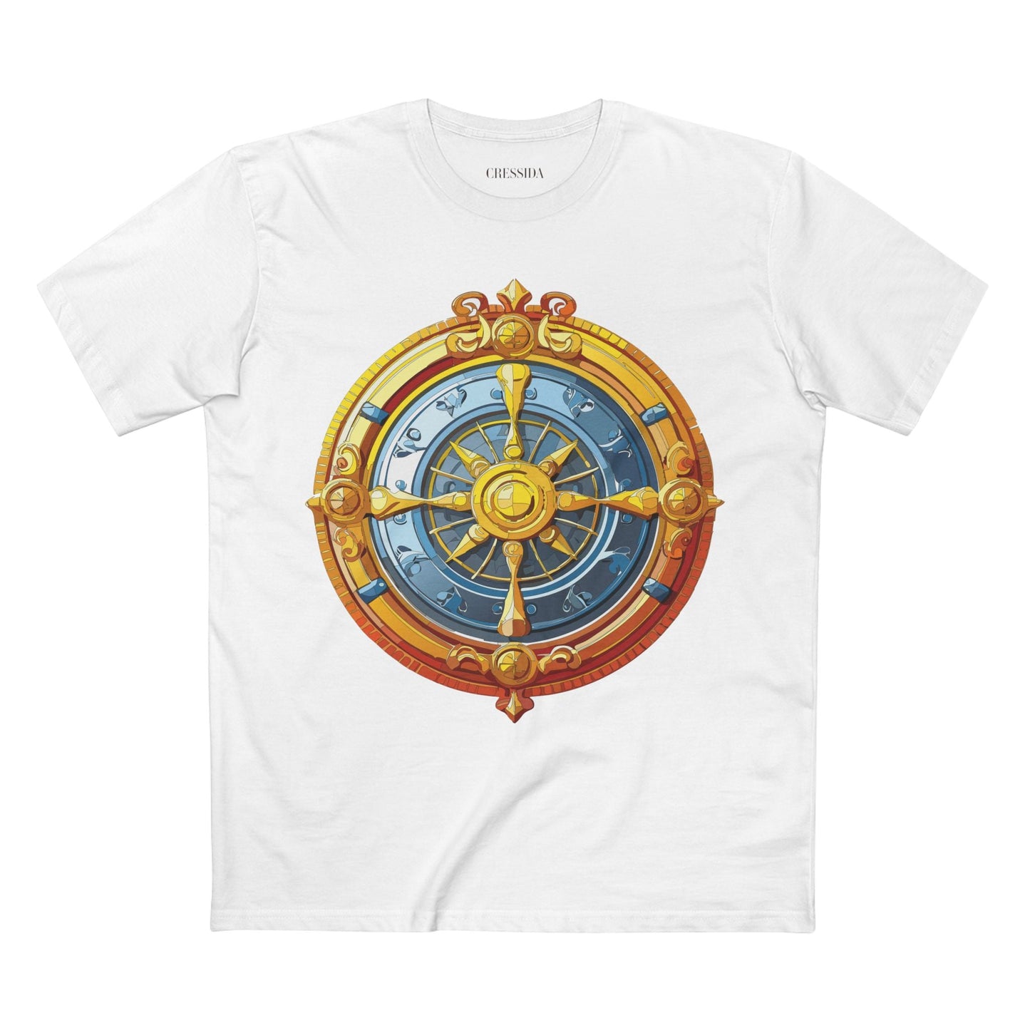 Antique Gold Coin Graphic Design T-Shirt Unisex 100 Cotton With Golden Print Artwork Tee 16