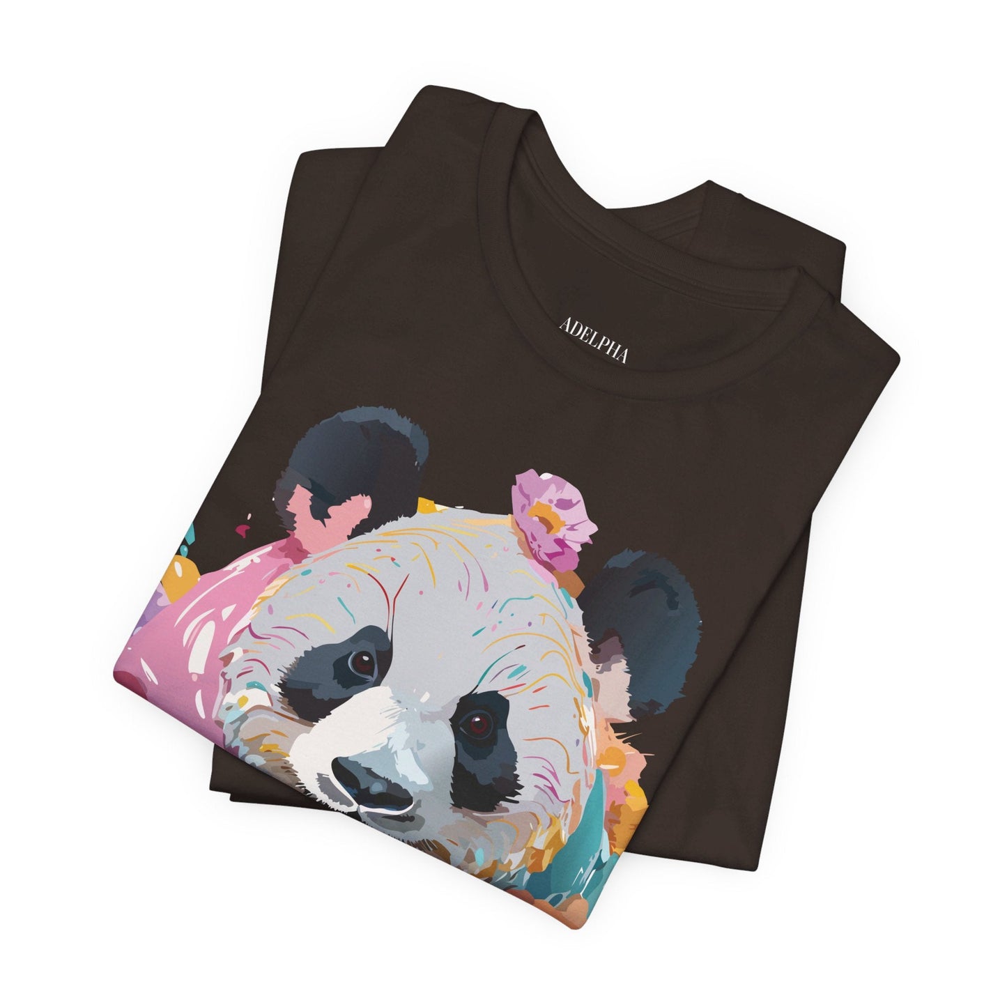 Panda Graphic Tee From Adelpha Unisex Jersey Short Sleeve Vintage Inspired Shirt