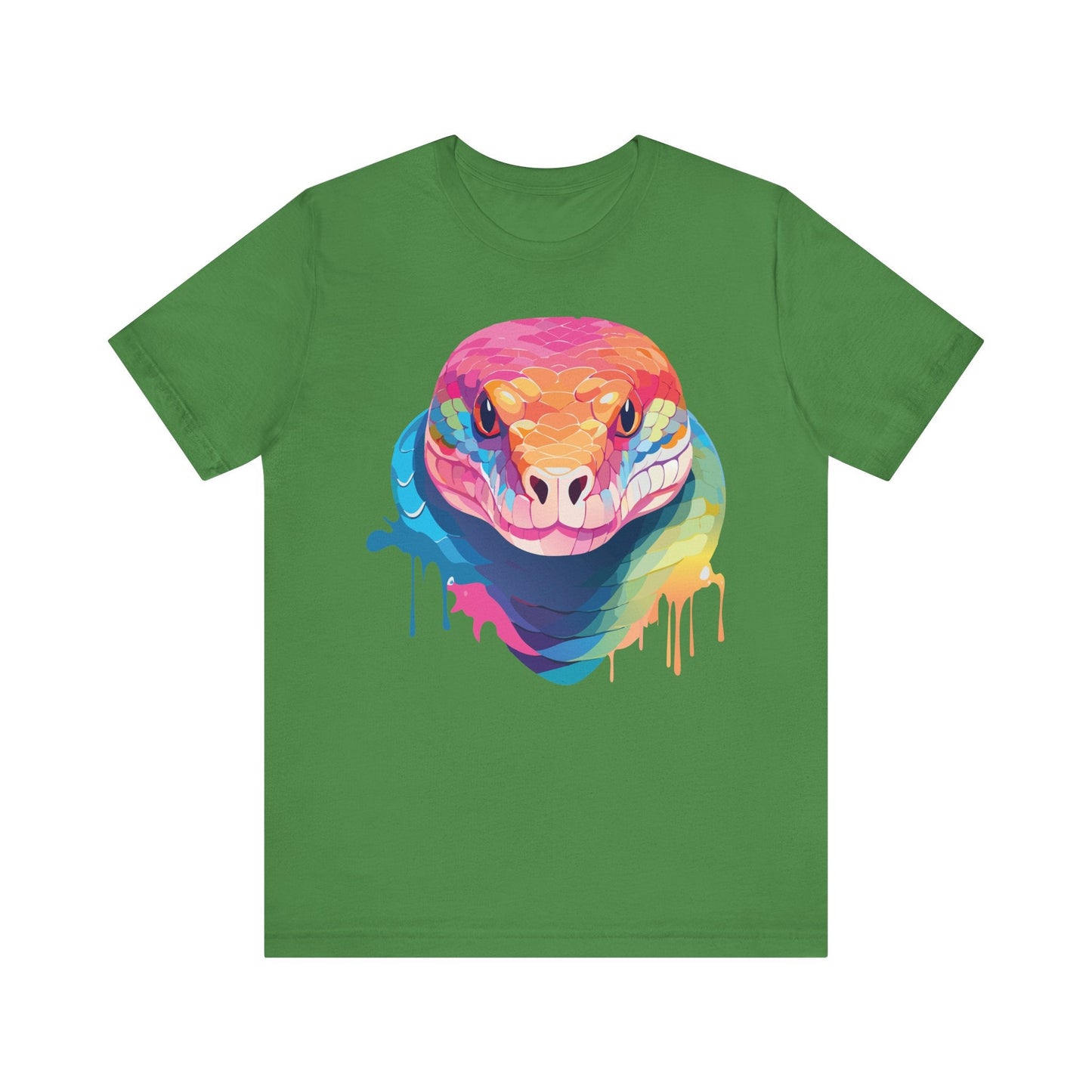 Unisex Animal Shirt With Art Design Wild Animals Graphic Print Casual Short Sleeve Tee