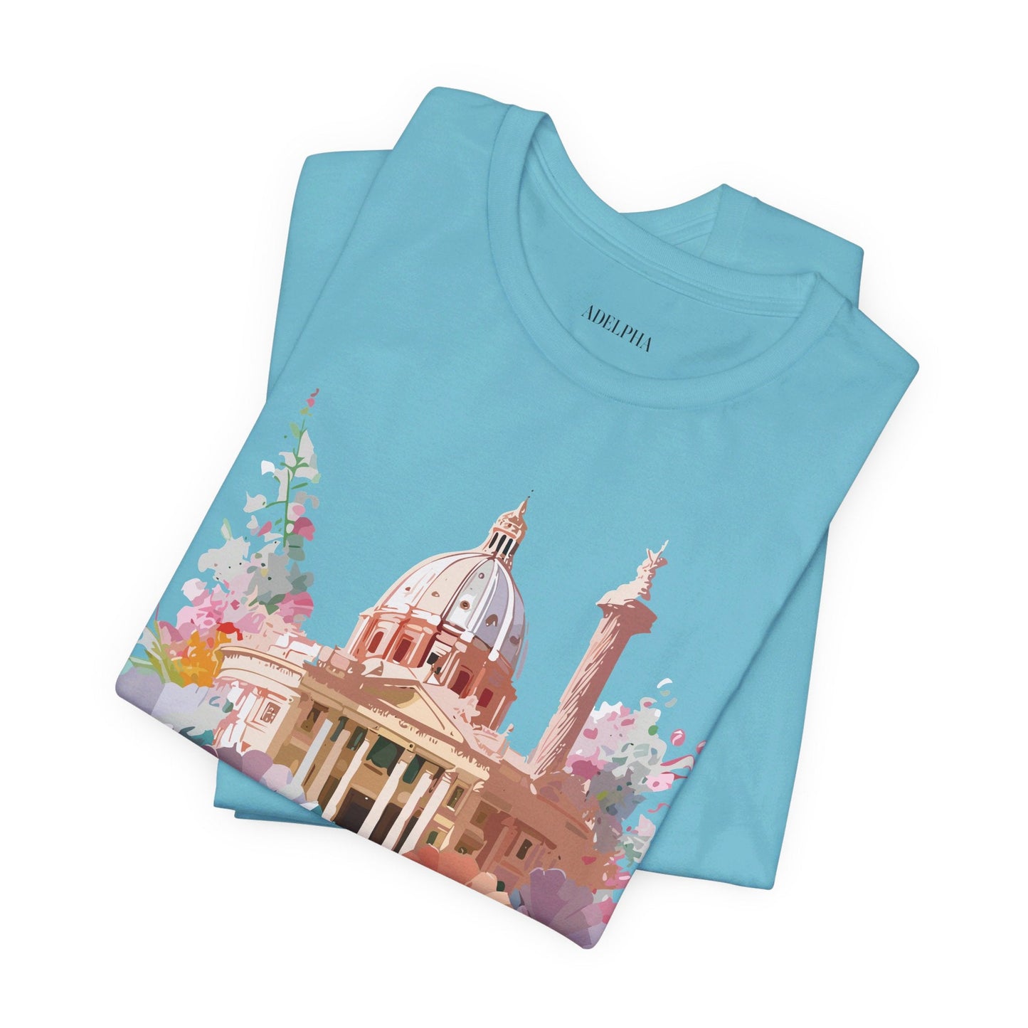 Unisex Rome Graphic Tee Tourist Shirt Adelpha Vintage Artwork Premium Comfort Everyday Wear