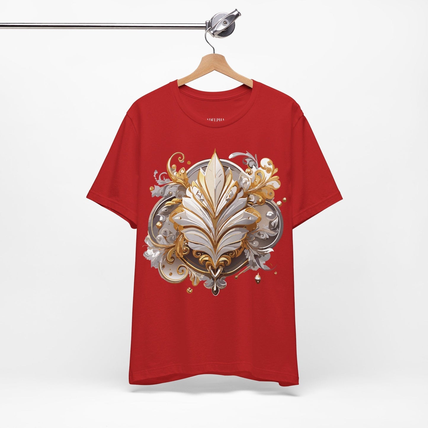 Jewelry Graphic Unisex 100 Cotton Vintage Treasure Art T-Shirt 11