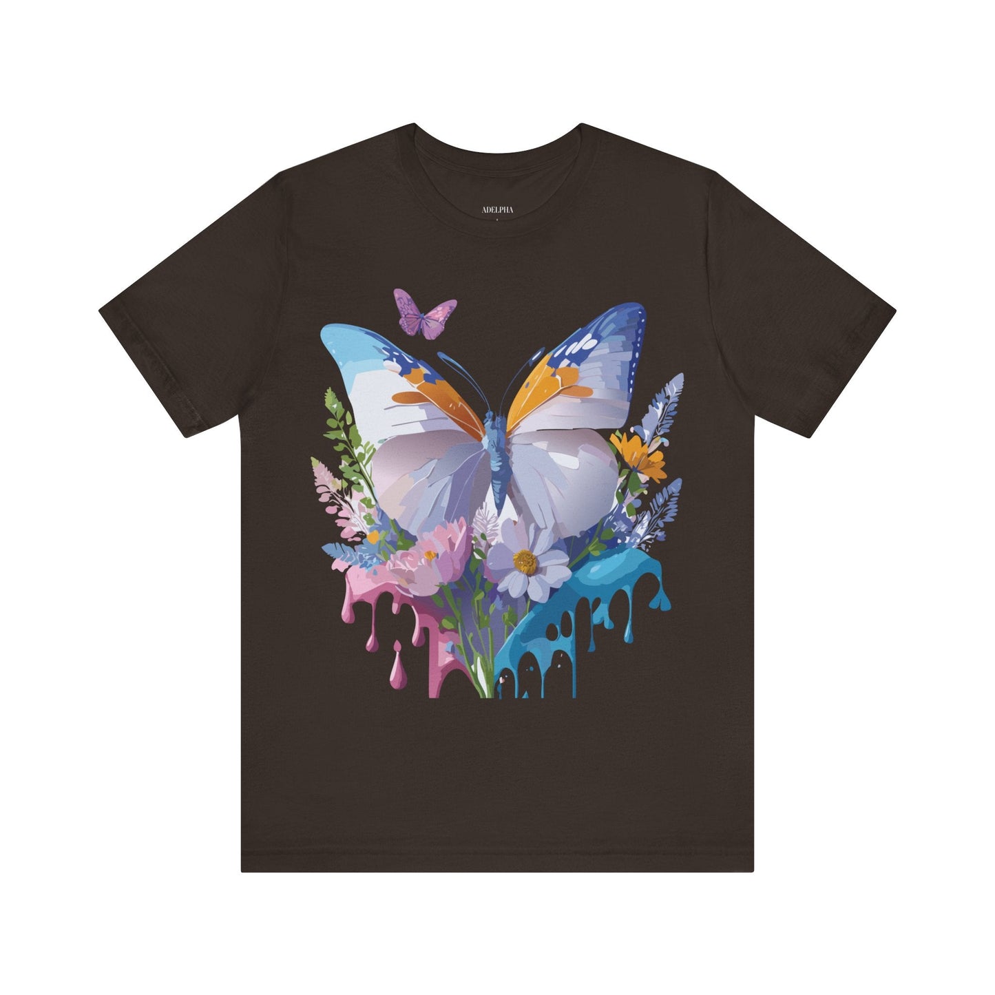 Adelpha Butterfly Graphic Tee Vintage Inspired Unisex Short Sleeve Shirt