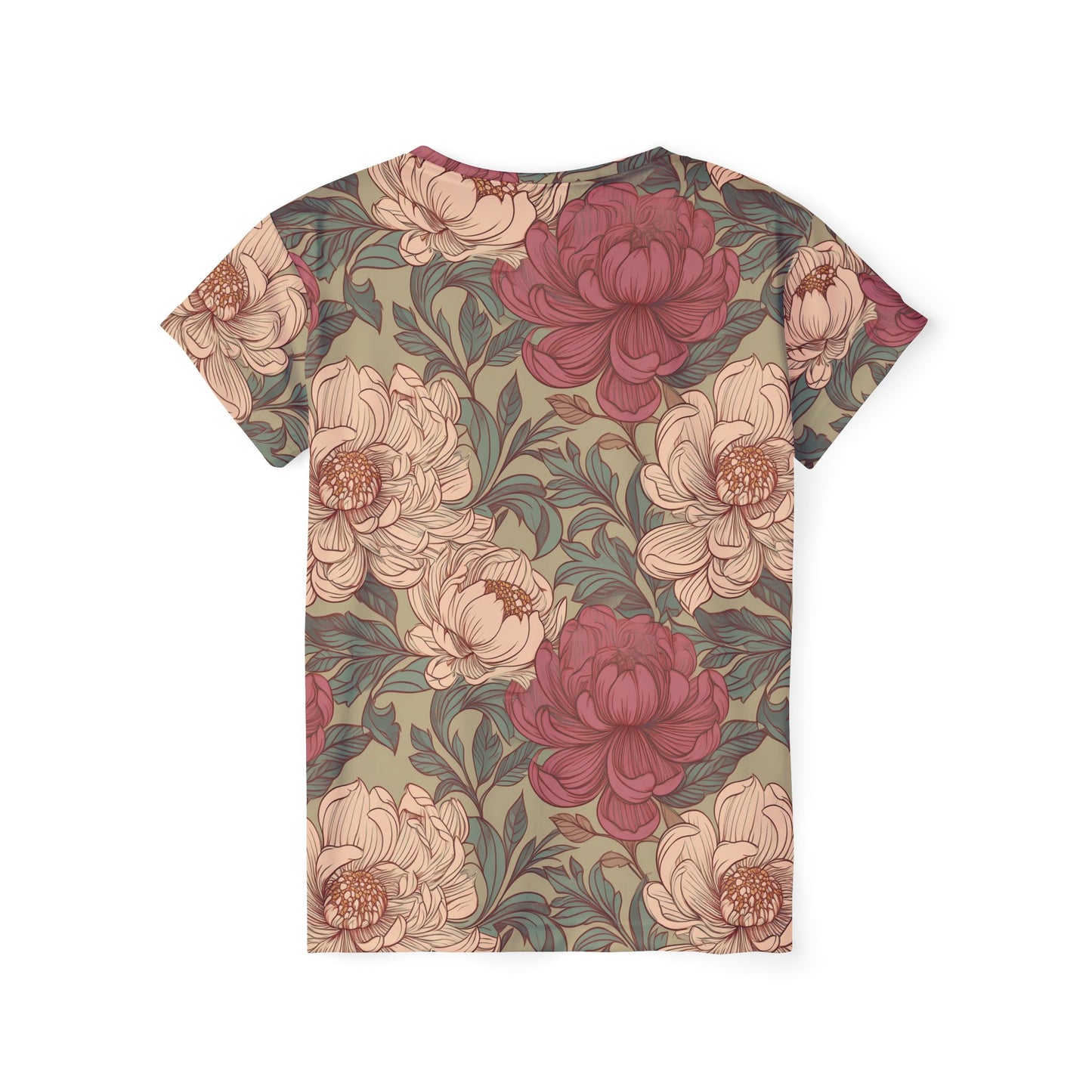 Floral Print Shirt, Shirt with Flowers