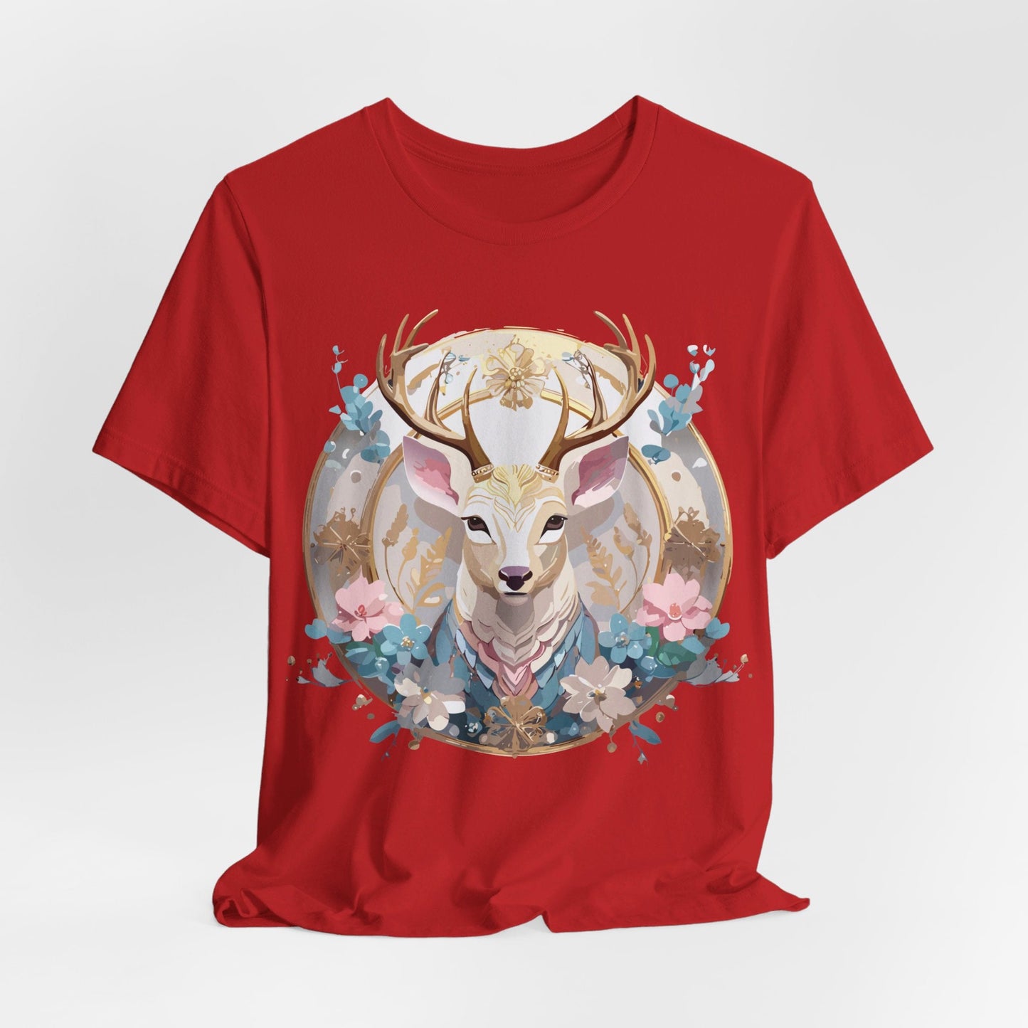 Adelpha Medallion Graphic Tee Unisex Short Sleeve Vintage Inspired Premium Art Design