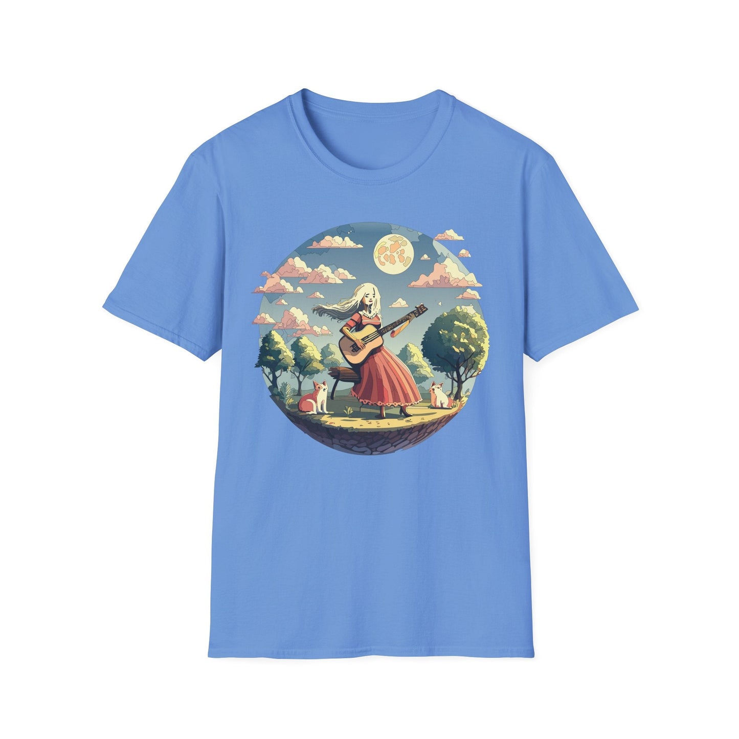 Womens Graphic T Shirts Art Design Tee Softstyle 100 Percent Cotton Unisex Gildan 64000