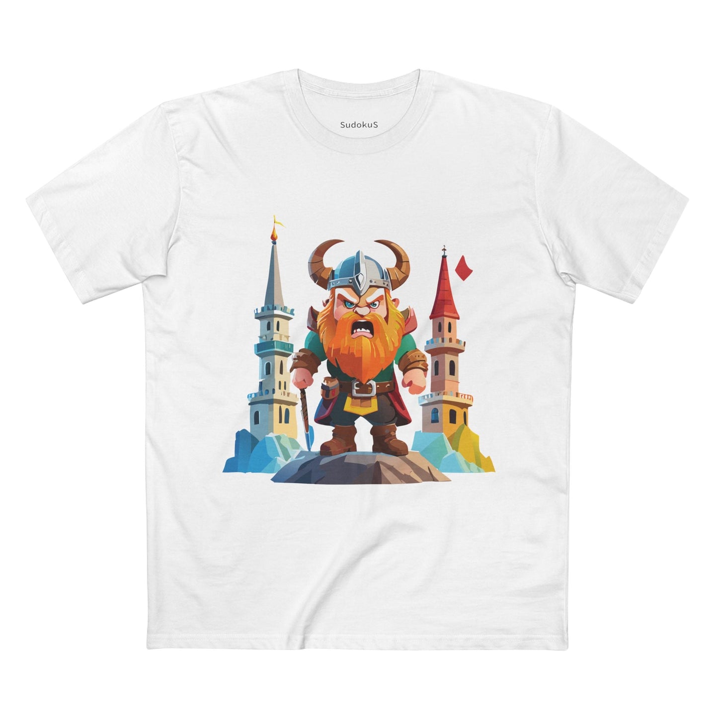Viking Graphic Unisex 100 Cotton Staple Tee 10