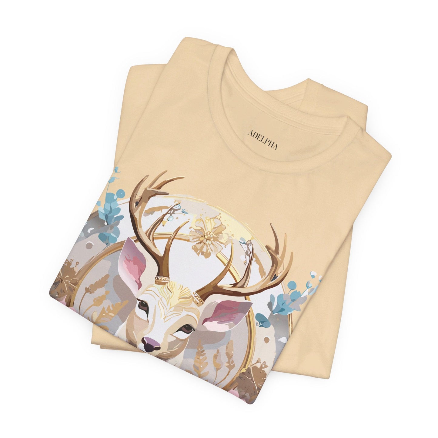 Adelpha Medallion Graphic Tee Unisex Jersey Short Sleeve Vintage Inspired Artwork Premium Quality