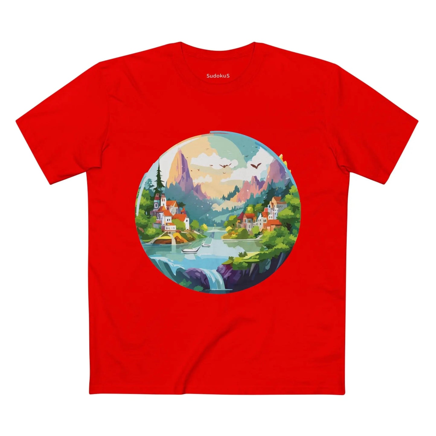 Fantasy Graphic Unisex 100 Cotton Staple Tee 13