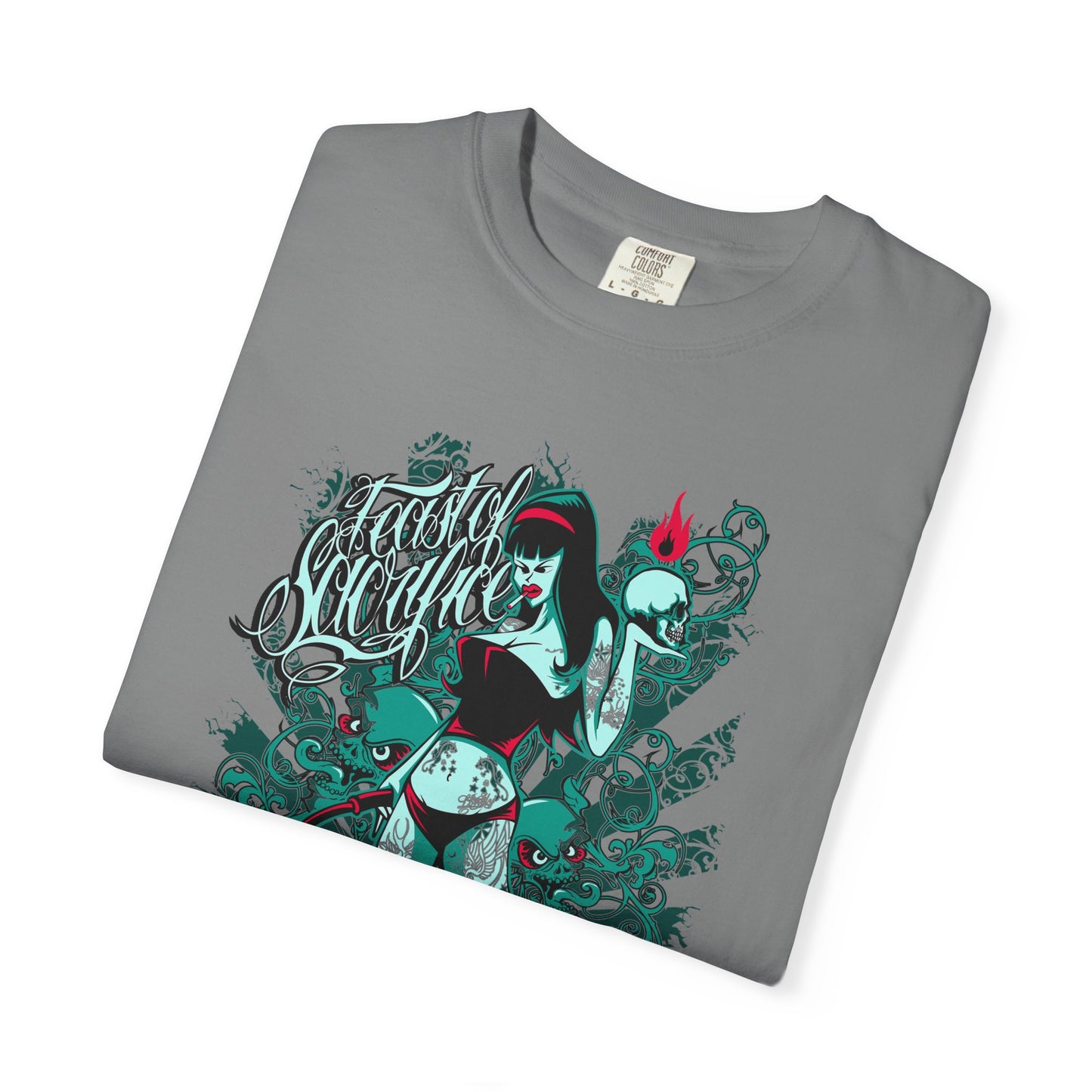 Carnival Graphic Tee Unisex Cotton Art Design Vintage T-Shirt