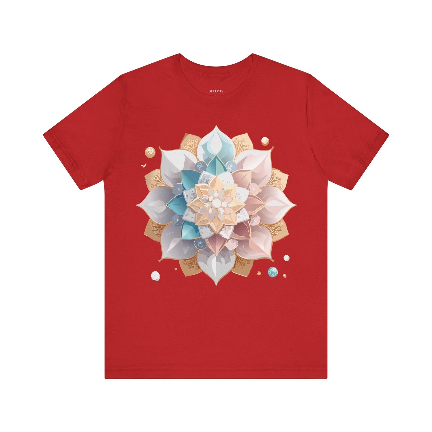 Mandala Graphic Tee Unisex Vintage Inspired Art Design Shirt By Adelpha Premium Artwear