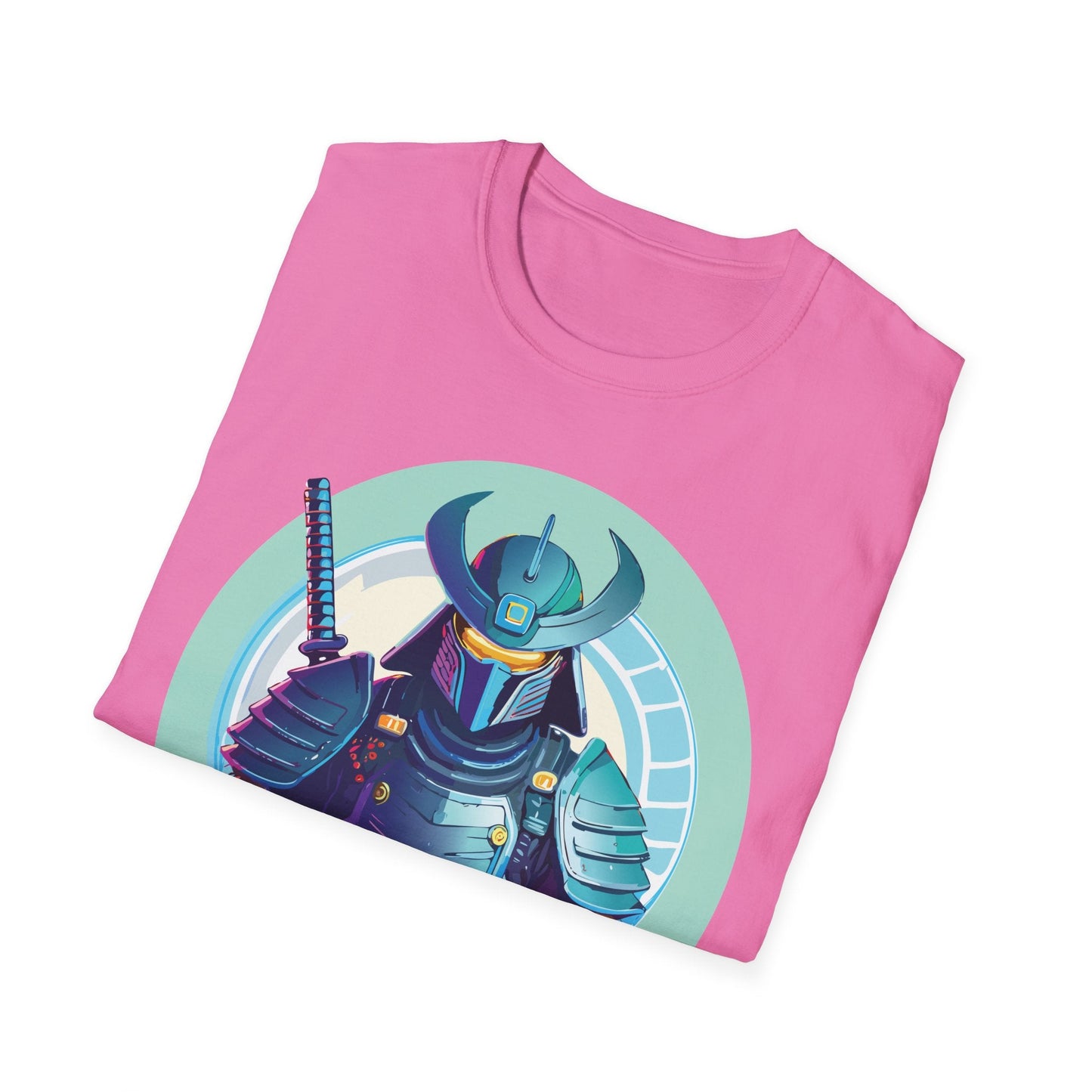 Samurai T Shirt Unisex Softstyle Tee Gildan 64000 Lightweight Ring Spun Cotton Everyday Comfort