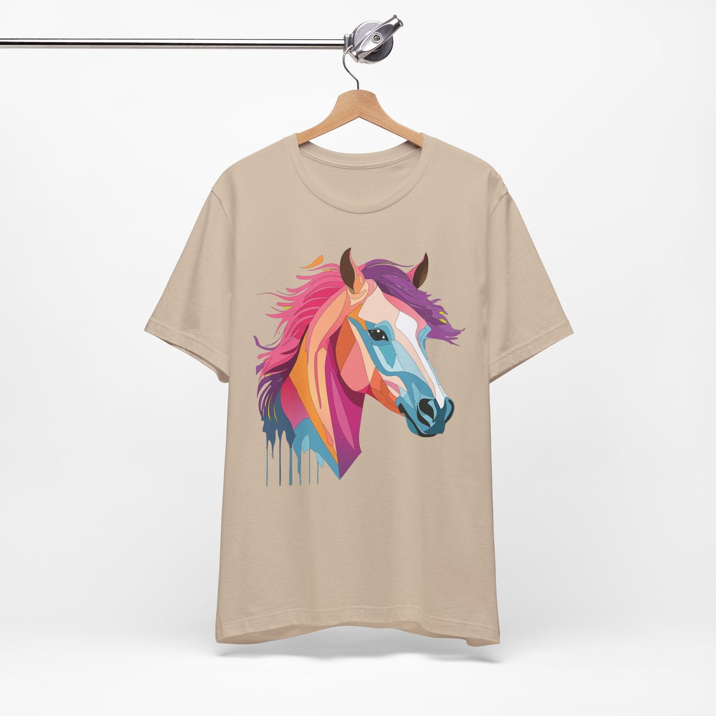 Unisex Animal Shirt Art Design Short Sleeve With Wild Animals Graphic Print Comfort Tee
