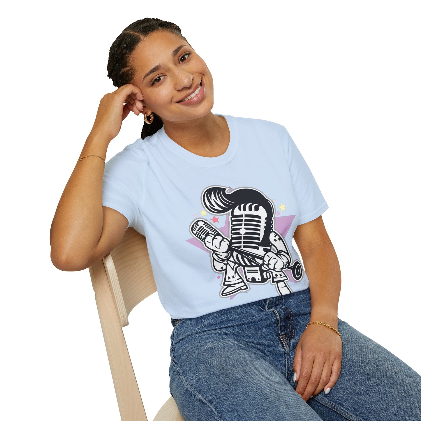 Cartoon T Shirt Animation T Shirt Funny Tee Shirt Unisex Gildan Softstyle 64000 Cotton