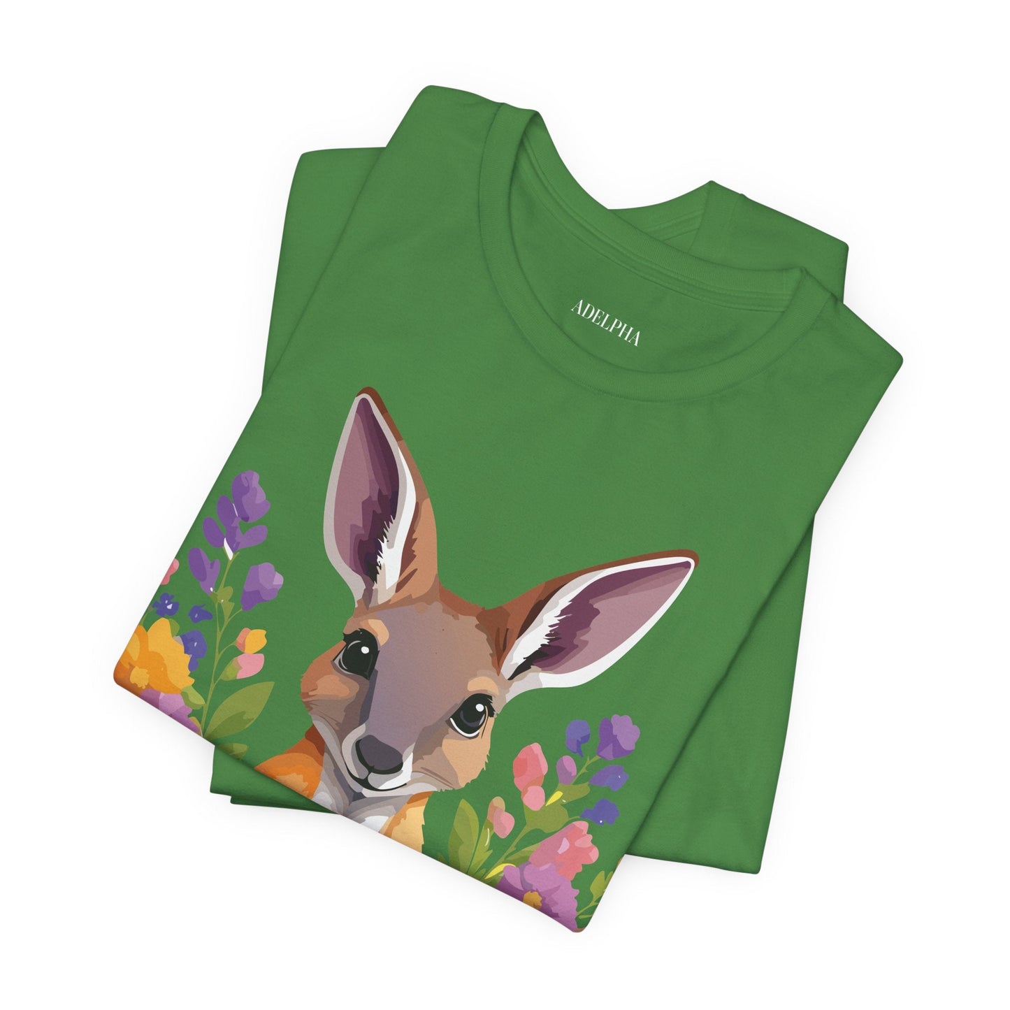 Adelpha Unisex Vintage Inspired Graphic Tee With Original Art Design Short Sleeve