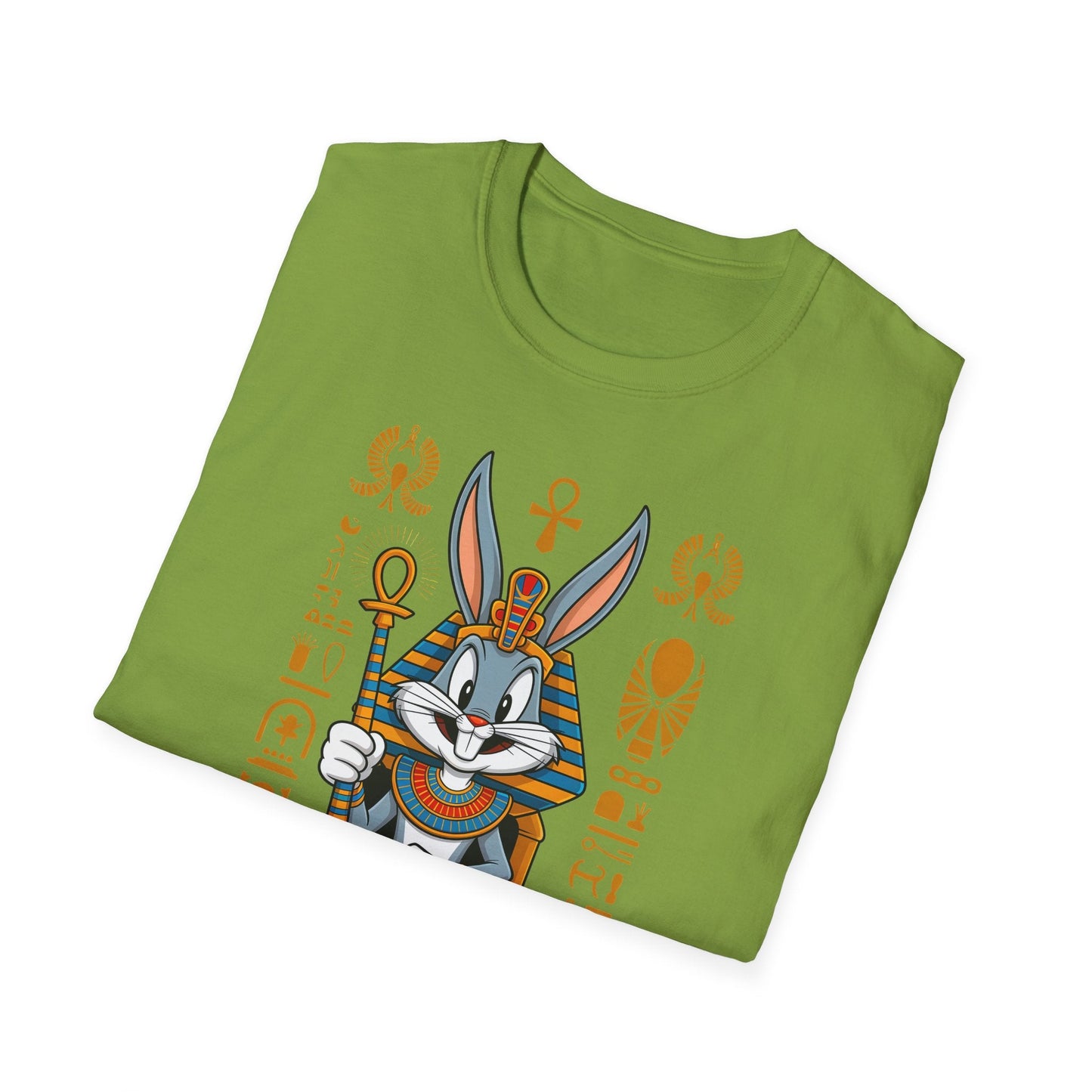 Bugs Bunny T Shirt Unisex Softstyle 64000 Cartoon Animation Tee Ring Spun Cotton