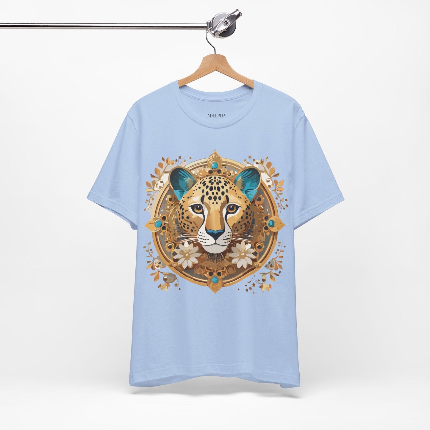 Medallion Shirt Graphic Tee Unisex Short Sleeve Vintage Inspired Artwork By Adelpha